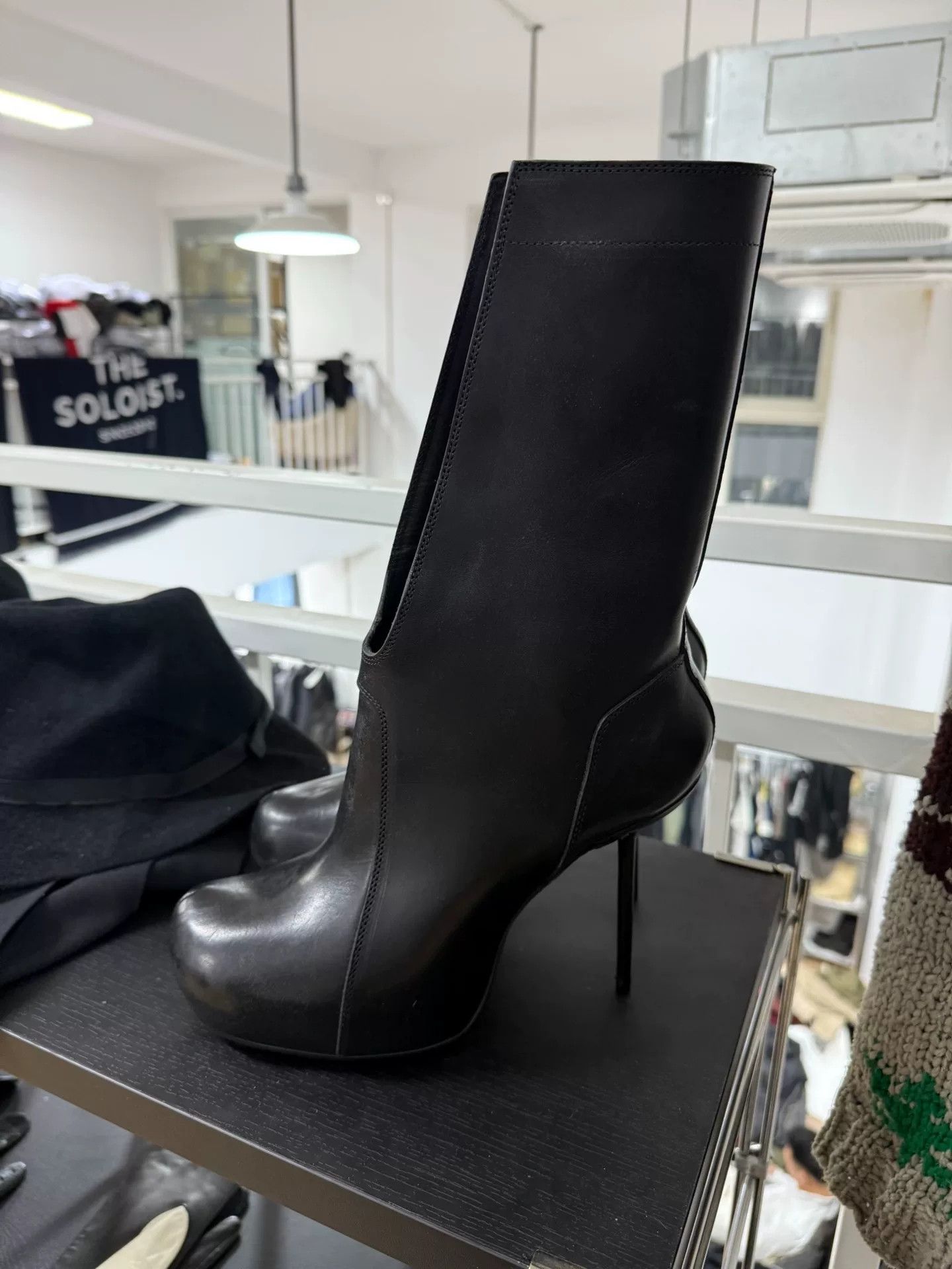 Rick Owens Rick Owens Irregular High-Heel Boots Size US 7 / IT 37 - 2 Thumbnail