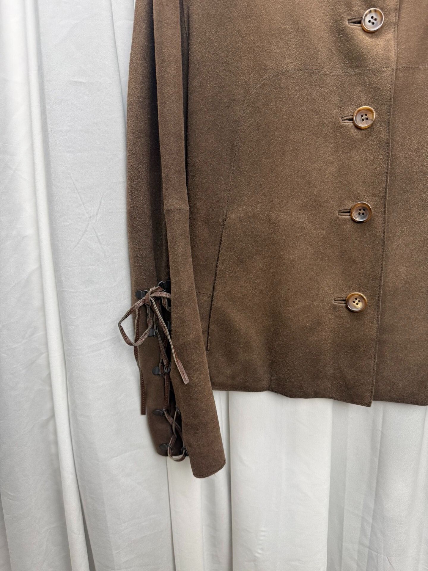 Issey Miyake Issey Miyake Strap Sheepskin Jacket 2 Size US M / EU 48-50 / 2 - 4 Thumbnail