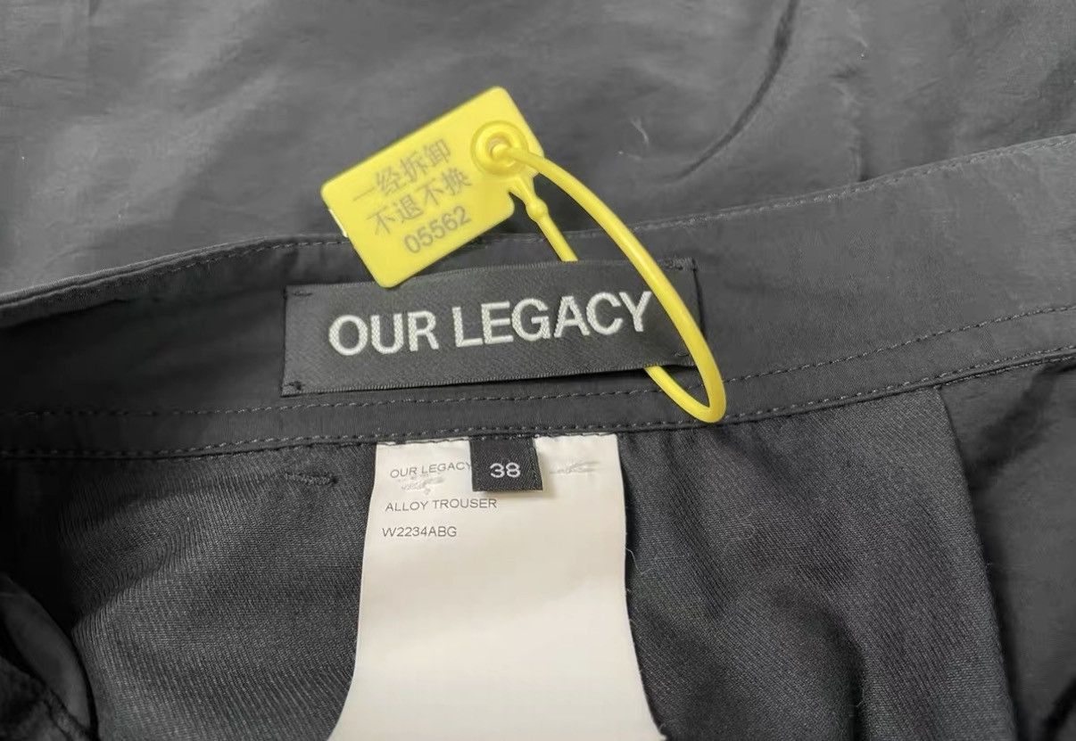 Our Legacy Black Cargo Casual Pants Size 38 Size US 27 - 6 Thumbnail