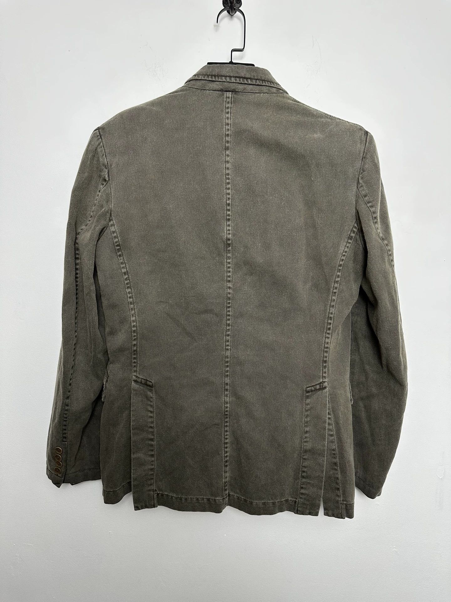 Yohji Yamamoto Yohji Yamamoto Pour Homme Dyed Felted Jacket Size US M / EU 48-50 / 2 - 5 Thumbnail