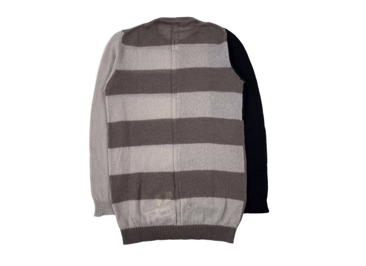 Rick Owens Beige Color Block Pattern Sweater Size M Size US M / EU 48-50 / 2 - 2 Thumbnail