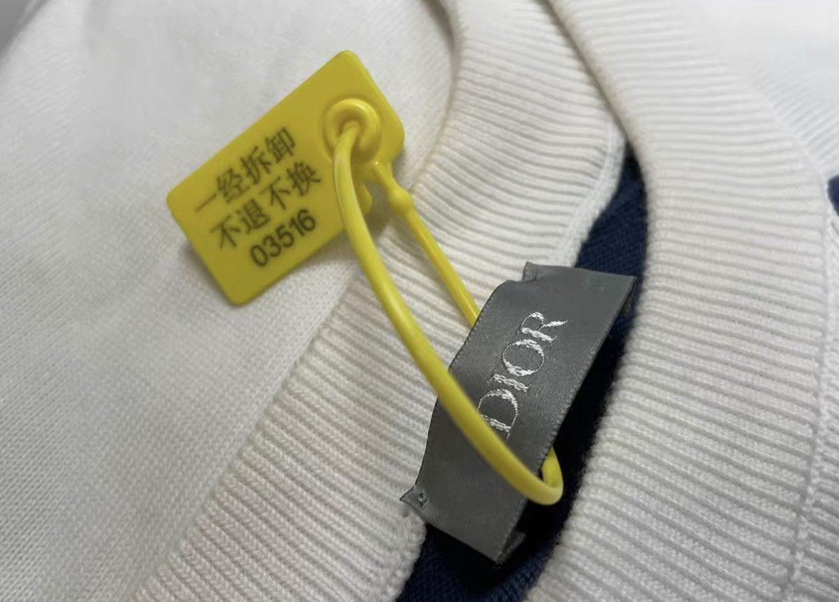 Dior Blue and White Short Sleeve Shirt Size US L / EU 52-54 / 3 - 6 Thumbnail