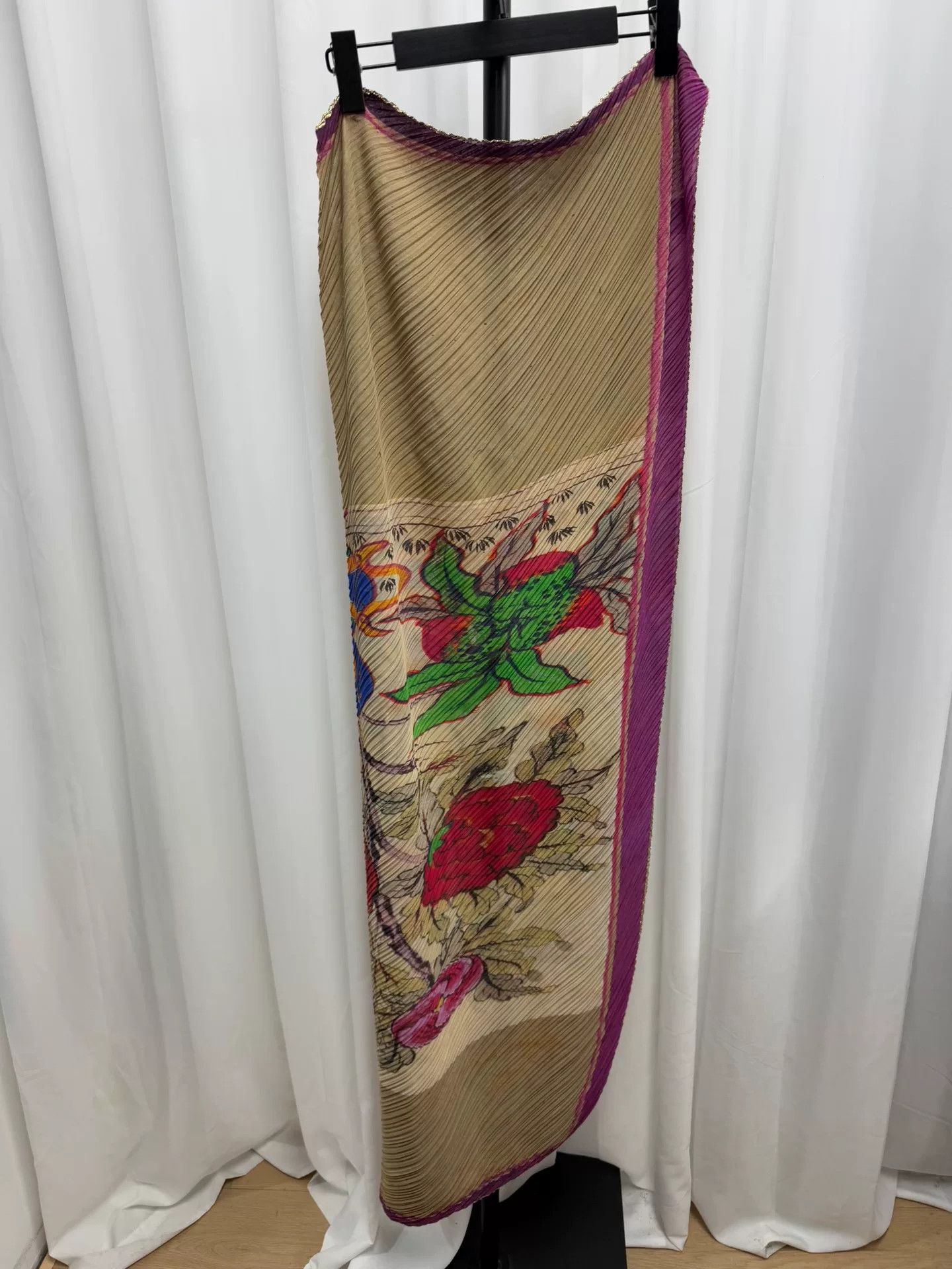 Issey Miyake Issey Miyake Pleats Please Pleated Scarf Size ONE SIZE - 6 Thumbnail