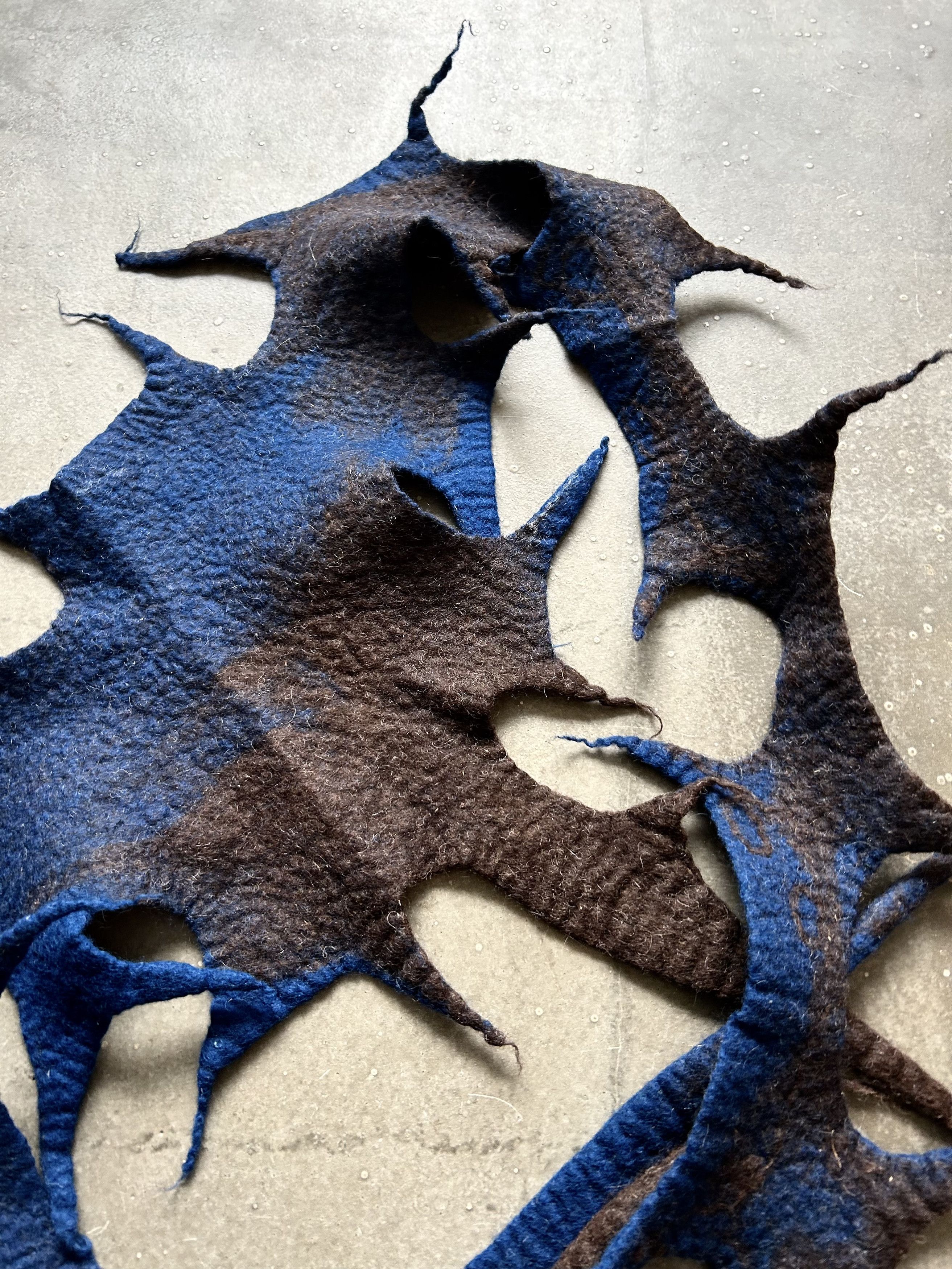 TAIKAN TAIKATUNTURI Irregular Scarf Size ONE SIZE - 4 Thumbnail