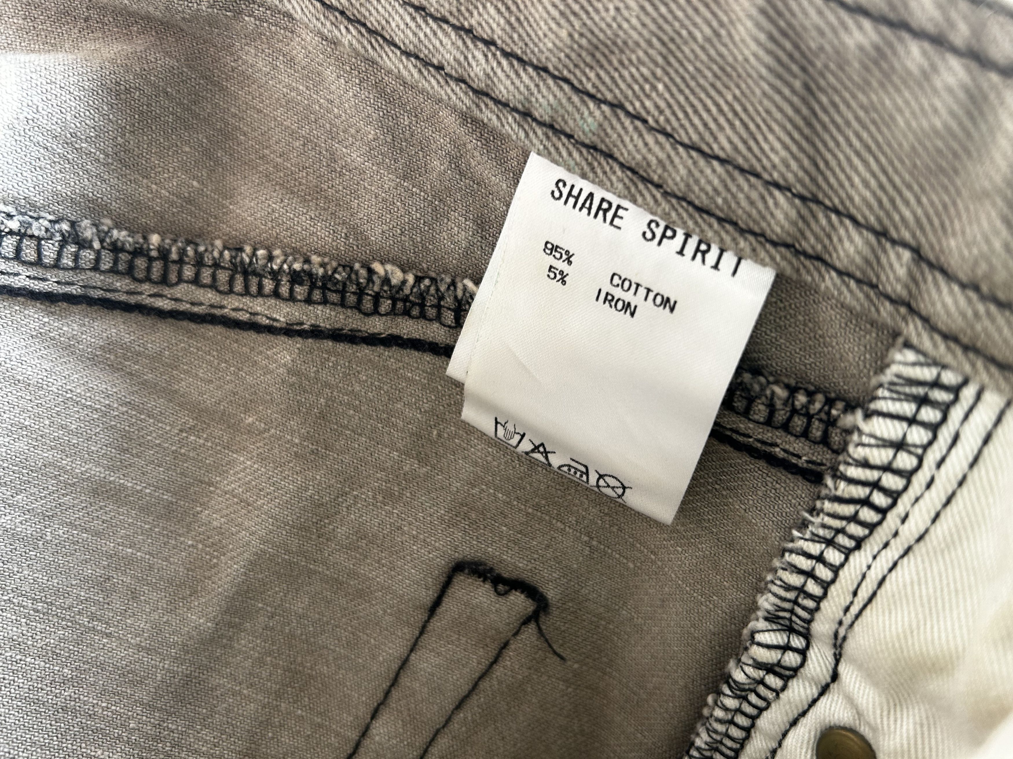 Share Spirit Homme Share Spirit Chain Distressed Skirt Size 36" / US 14 / IT 50 - 9 Thumbnail
