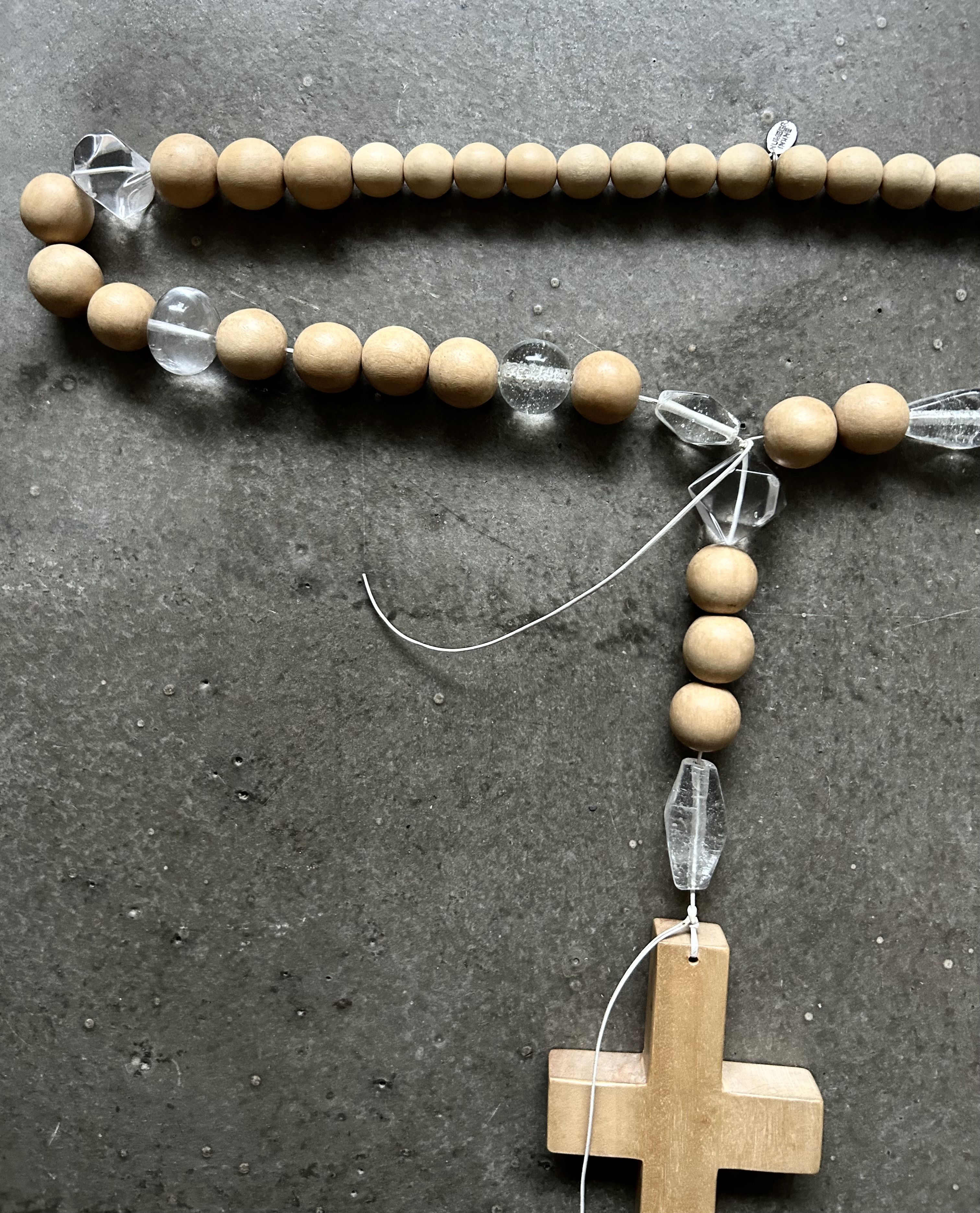 DEN IM by SIKI IM Number (N)ine 08ss Crystal Cross Necklace Size ONE SIZE - 6 Thumbnail