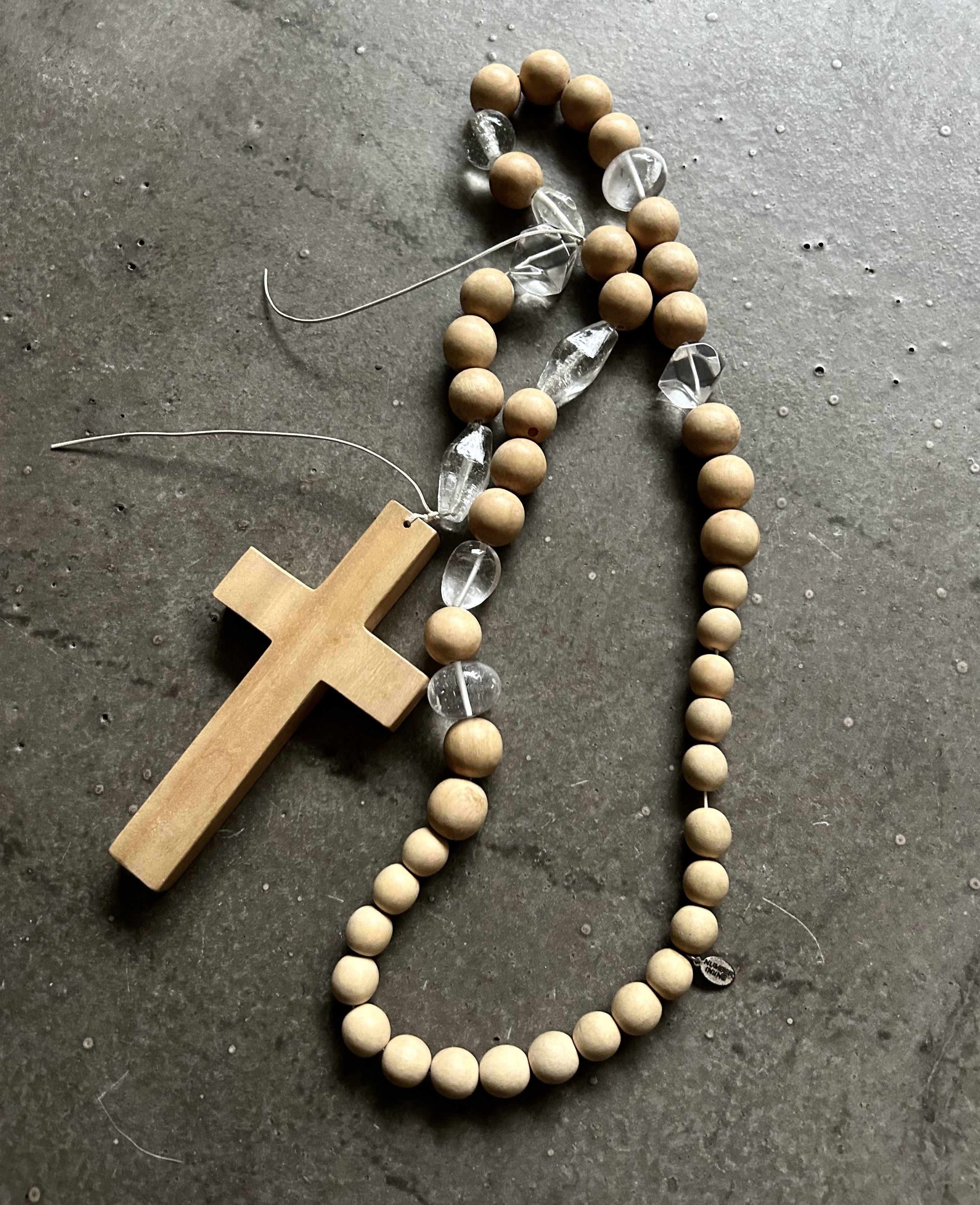 DEN IM by SIKI IM Number (N)ine 08ss Crystal Cross Necklace Size ONE SIZE - 4 Thumbnail