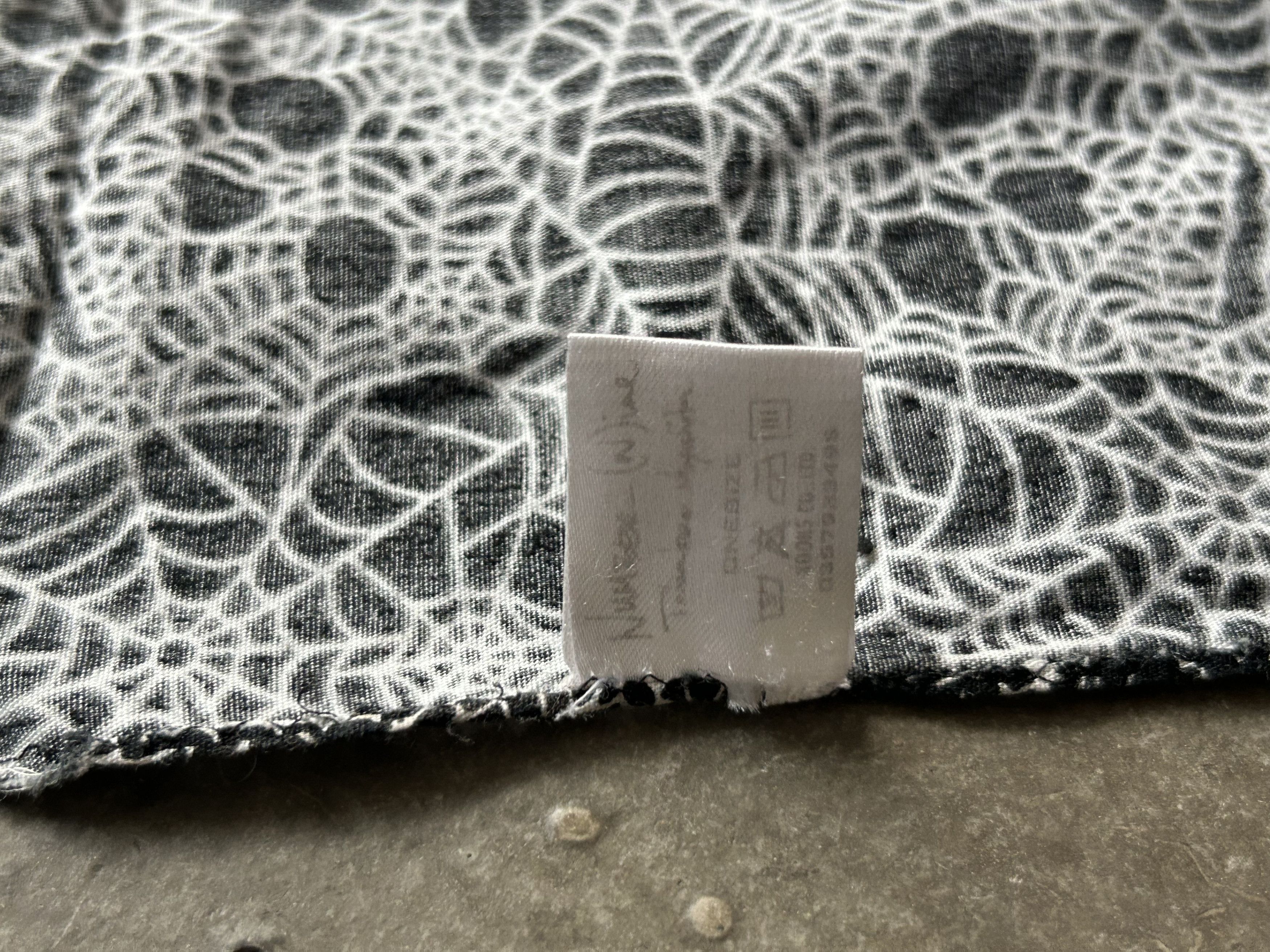 DEN IM by SIKI IM Number (N)ine 05ss Skull Spider Web Scarf Size ONE SIZE - 8 Thumbnail