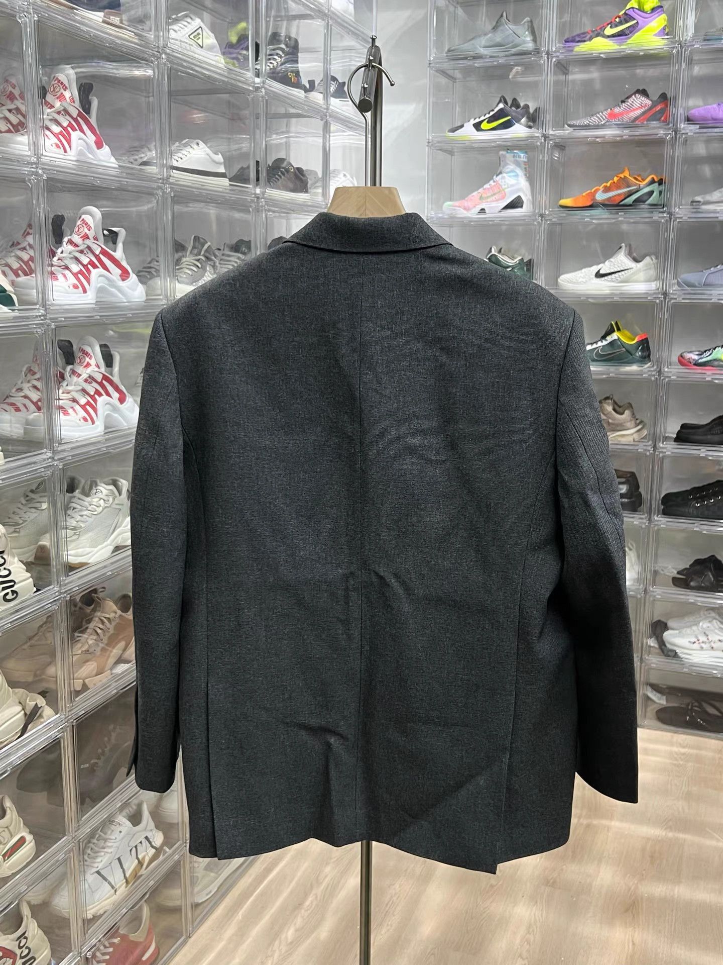 WE11DONE Black Single-Breasted Blazer with Chest Pocket Size US S / EU 44-46 / 1 - 5 Thumbnail