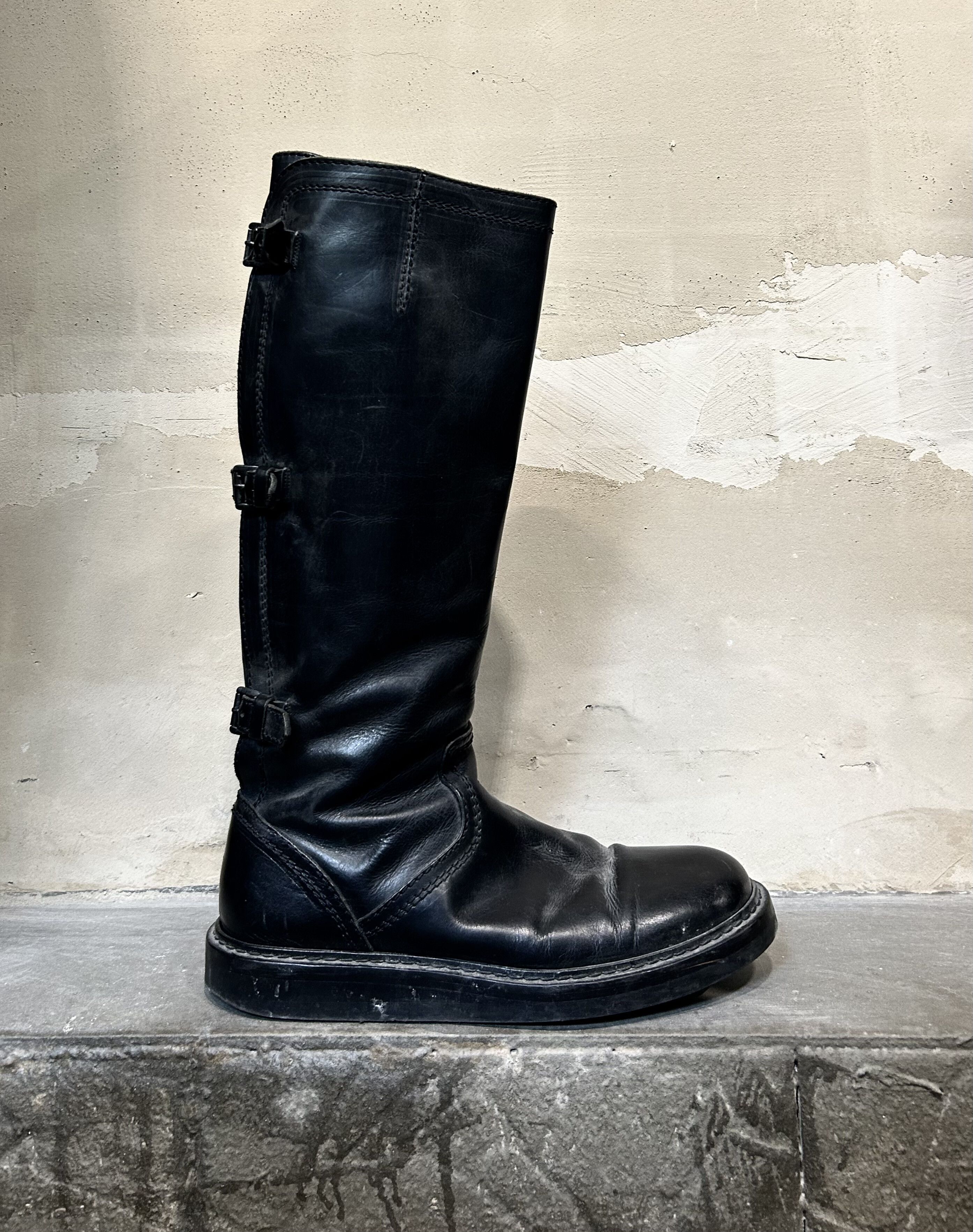 Ann Demeulemeester Ann Demeulemeester 00s Lace-Up Engineer Boots Size US 9.5 / EU 42-43 - 7 Thumbnail