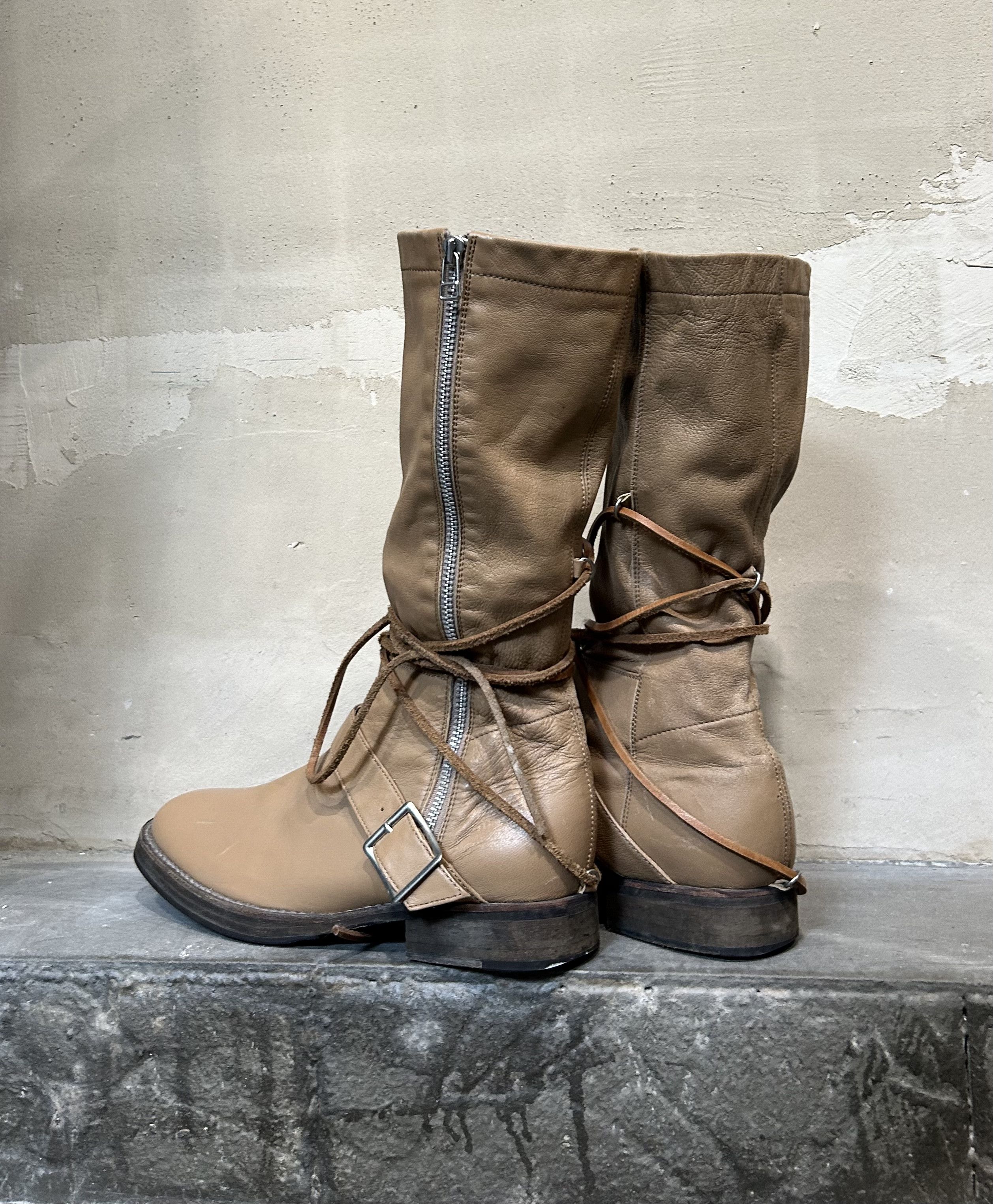 Undercover UNDERCOVER 05AW Engineer Lace-Up Boots Size US 5 / EU 37 - 3 Thumbnail
