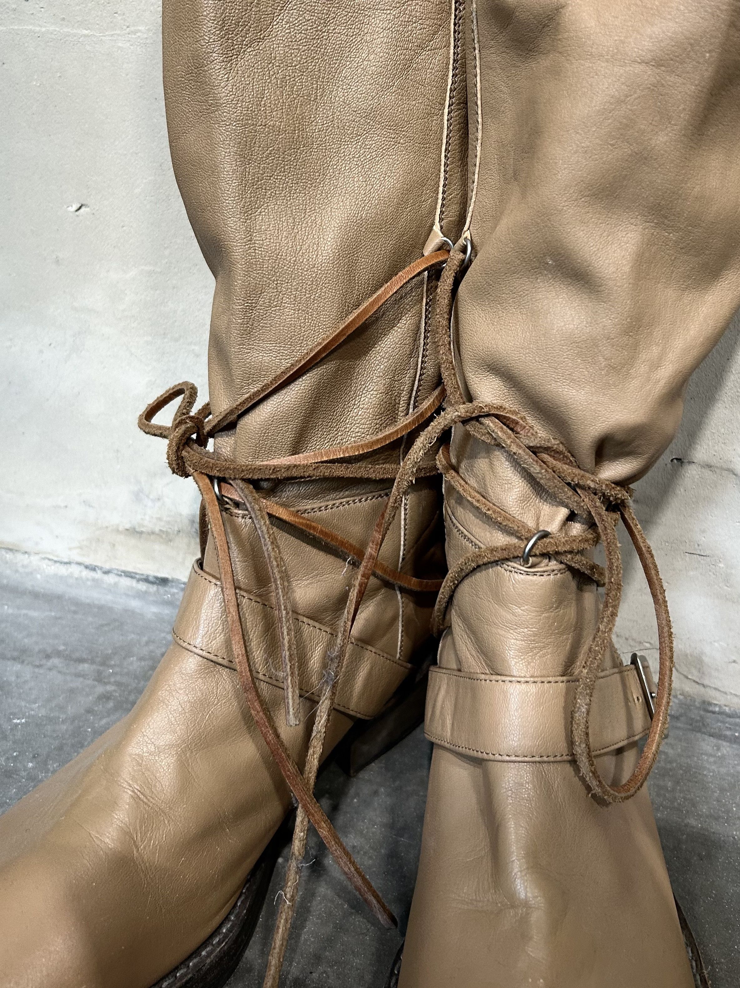 Undercover UNDERCOVER 05AW Engineer Lace-Up Boots Size US 5 / EU 37 - 4 Thumbnail