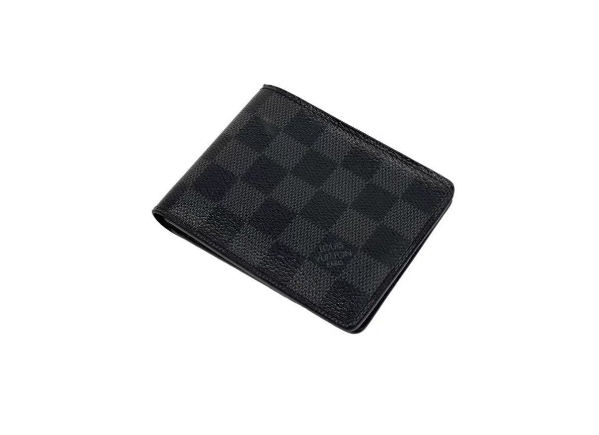 Louis Vuitton Gray Checkered Bifold Wallet Size ONE SIZE - 2 Thumbnail