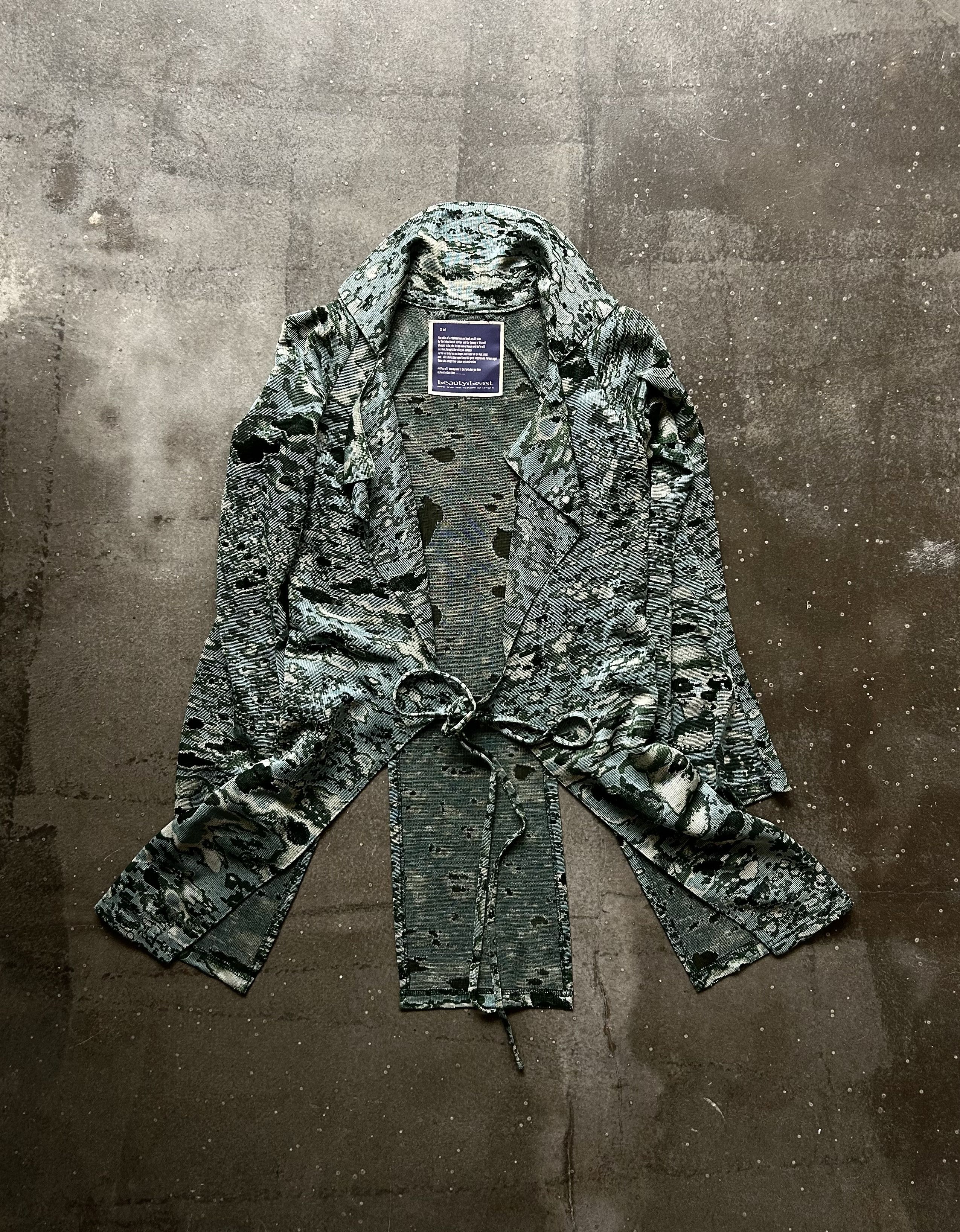Beauty Beast Beauty:Beast 90s Psychedelic Print Cardigan Size US M / EU 48-50 / 2 - 2 Thumbnail