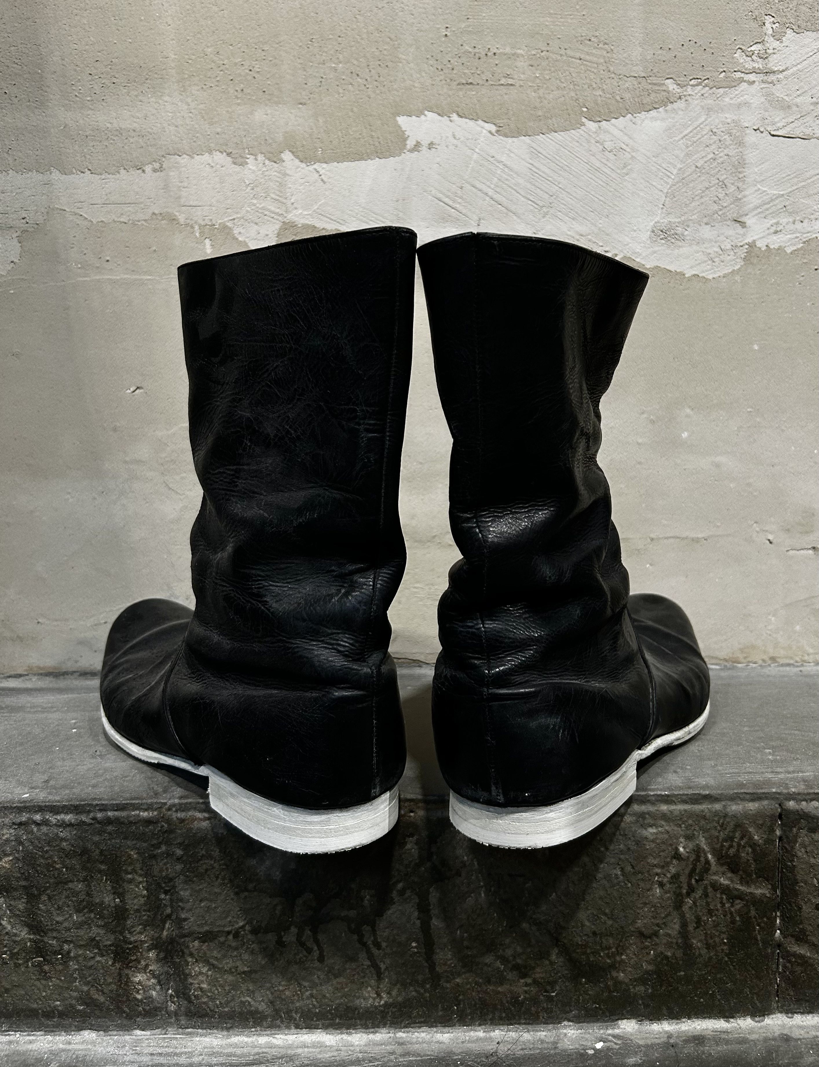 DEN IM by SIKI IM Number (N)ine 2002ss Modern Age Leather Boots Size US 8 / EU 41 - 5 Thumbnail
