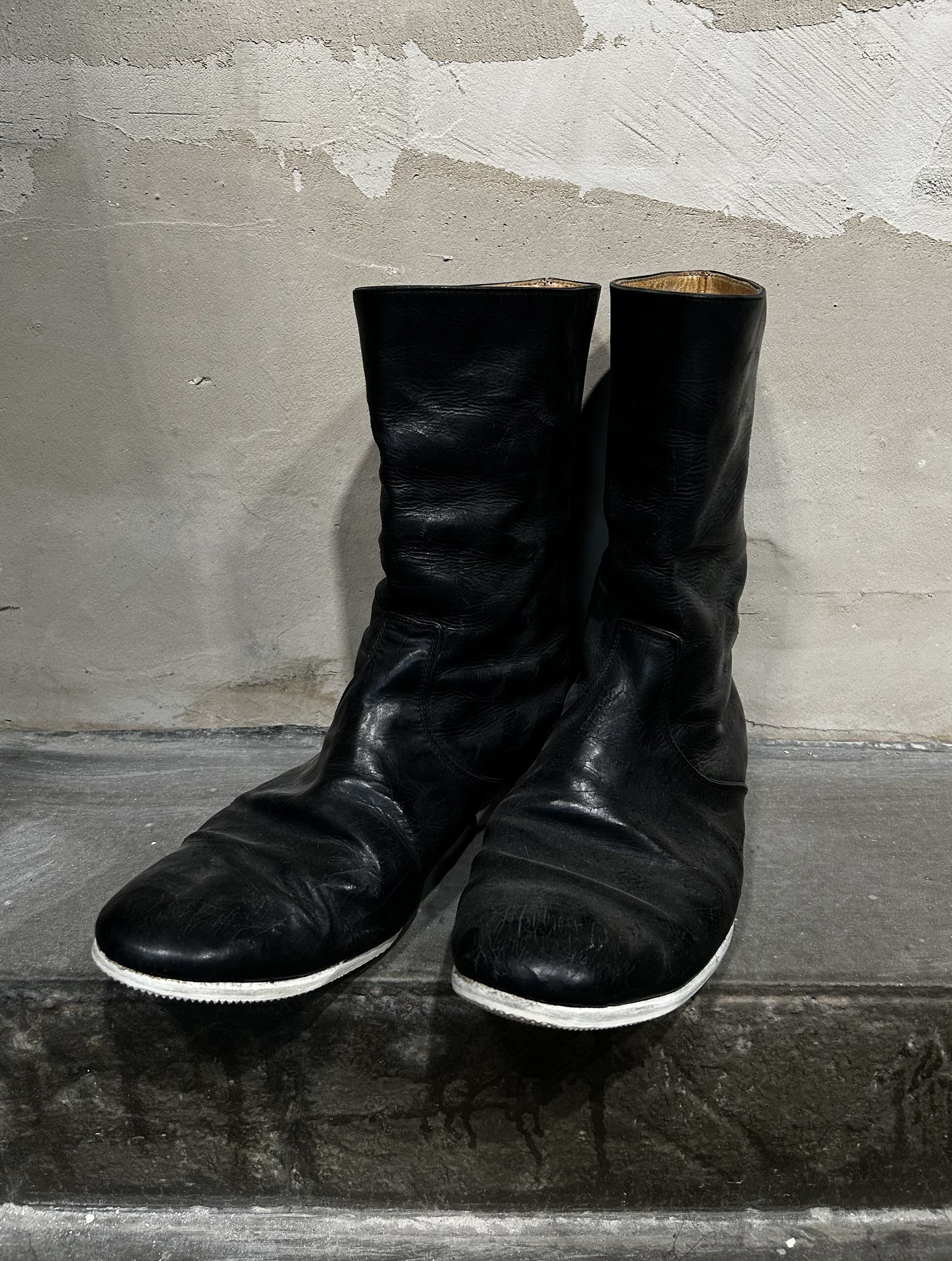 DEN IM by SIKI IM Number (N)ine 2002ss Modern Age Leather Boots Size US 8 / EU 41 - 2 Thumbnail