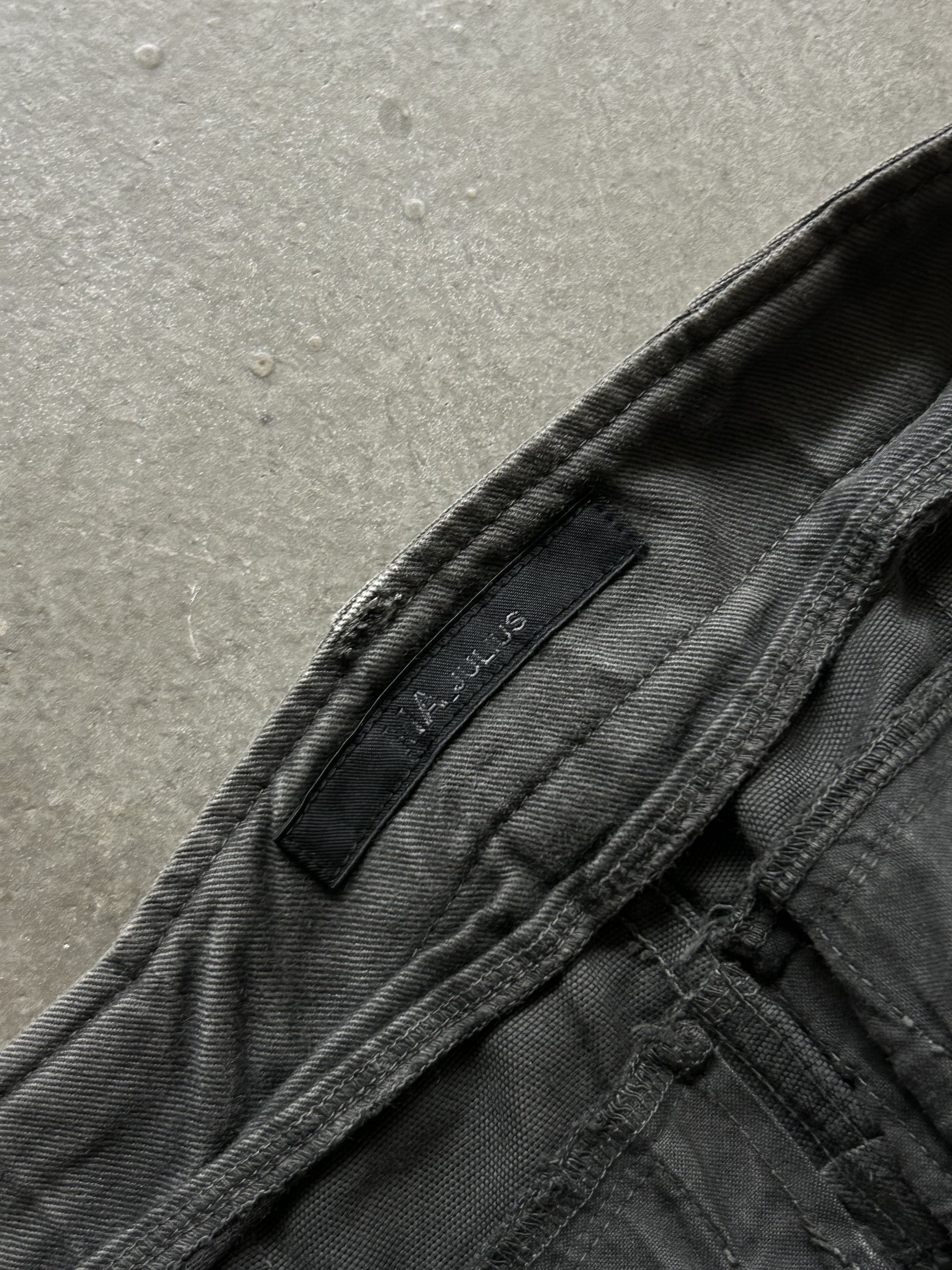 Julius Julius 10s Distressed Curved Cargo Pants Size US 32 / EU 48 - 9 Thumbnail