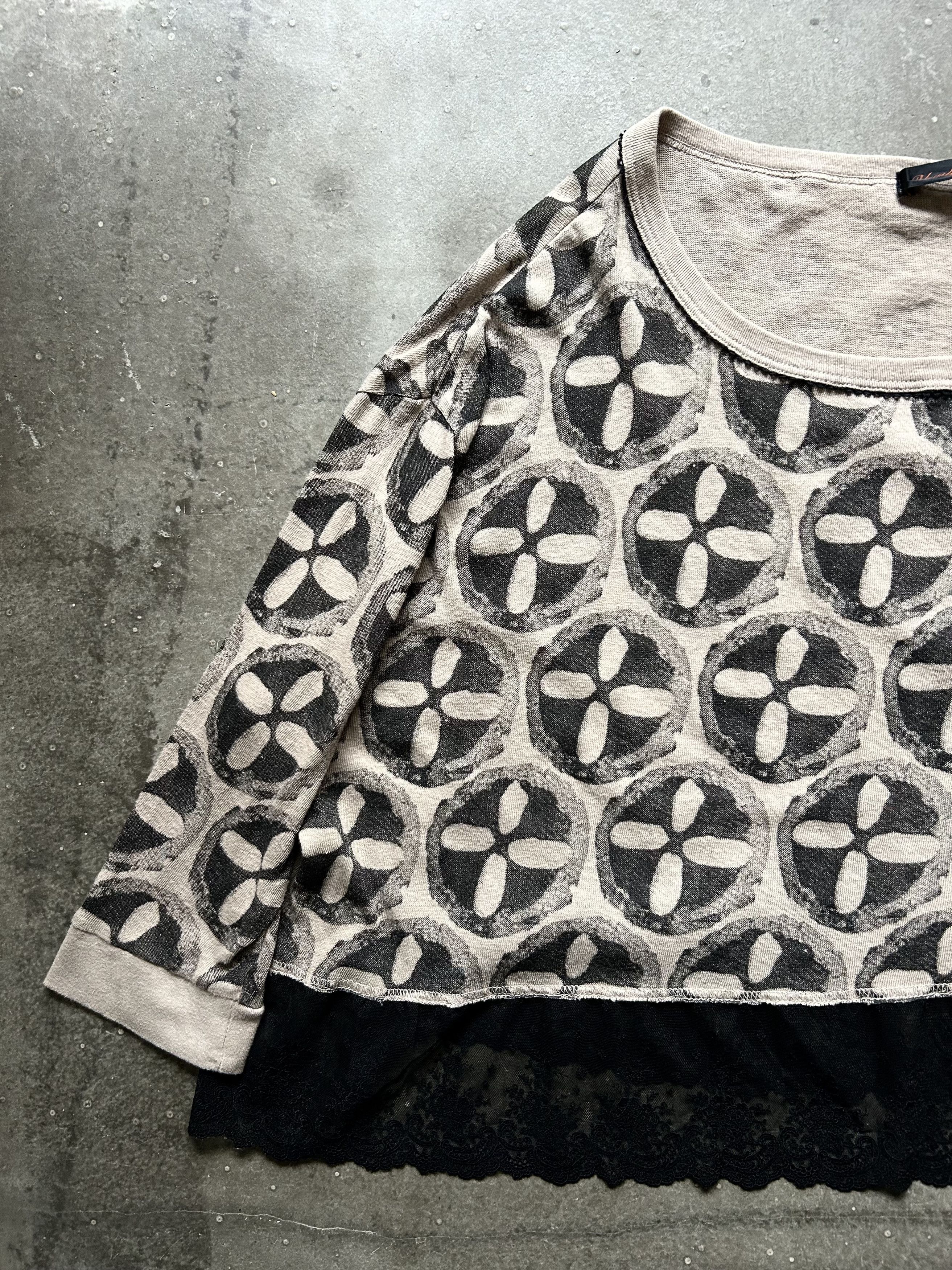 Undercover UNDERCOVER 05ss Lace Print Top Size M / US 6-8 / IT 42-44 - 3 Thumbnail
