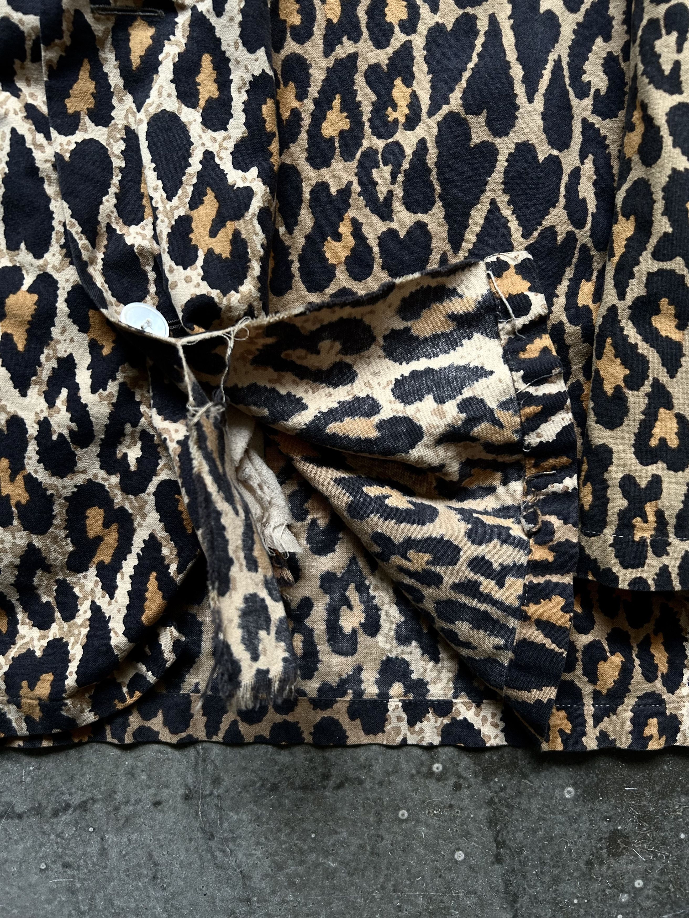 DEN IM by SIKI IM Number (N)ine 03AW Leopard Print Shirt Size US M / EU 48-50 / 2 - 7 Thumbnail