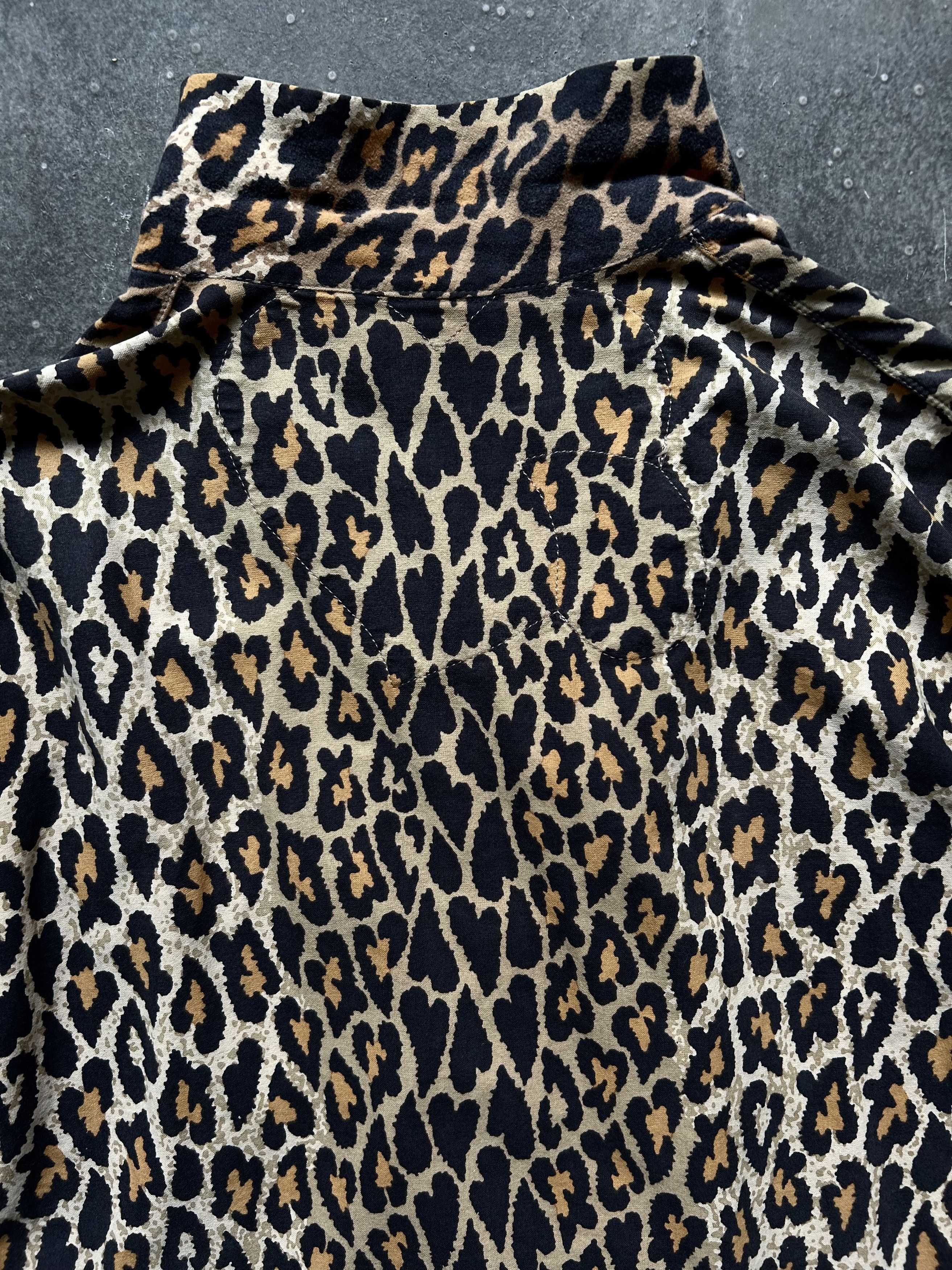 DEN IM by SIKI IM Number (N)ine 03AW Leopard Print Shirt Size US M / EU 48-50 / 2 - 3 Thumbnail