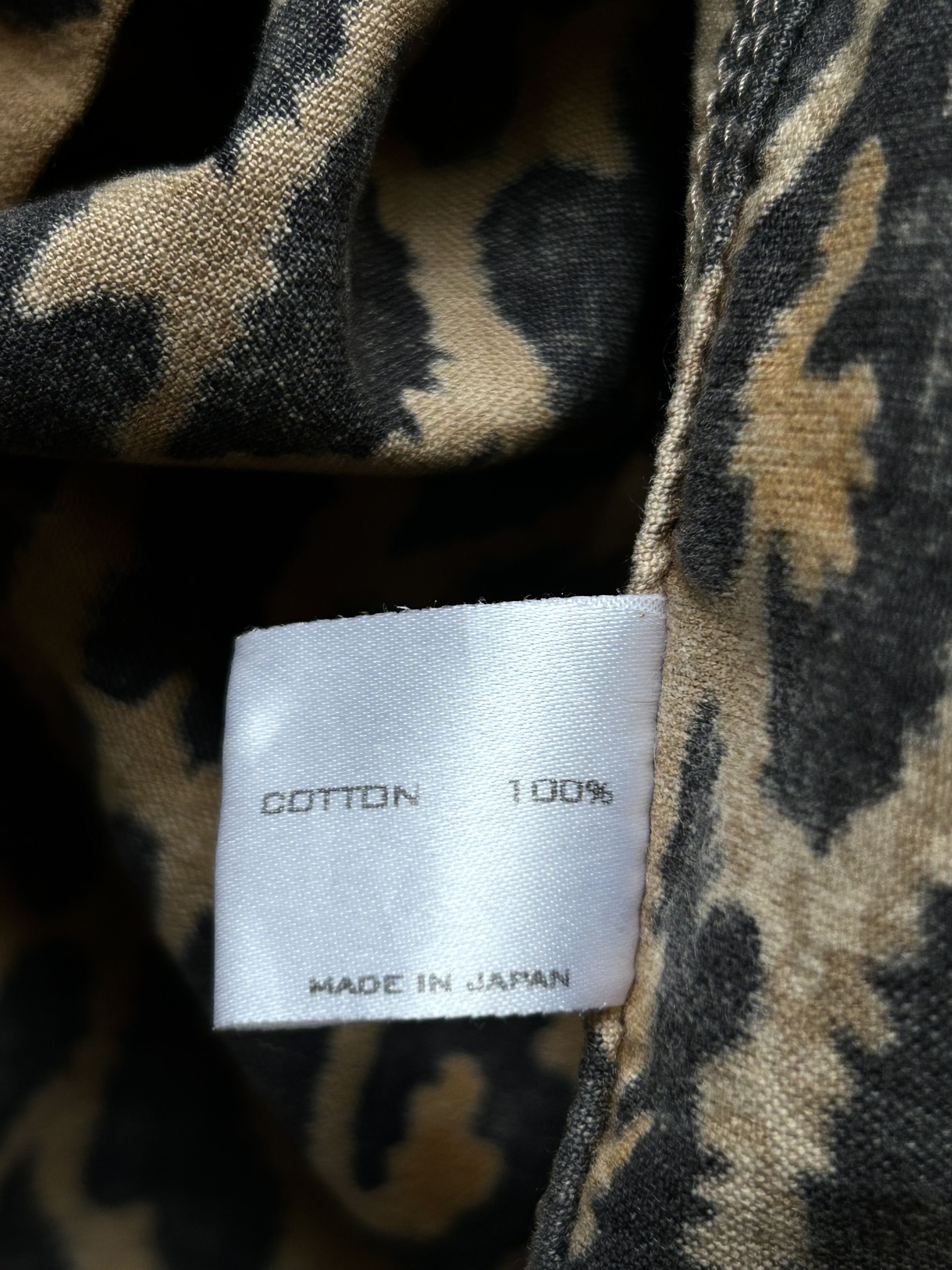 DEN IM by SIKI IM Number (N)ine 03AW Leopard Print Shirt Size US M / EU 48-50 / 2 - 9 Thumbnail
