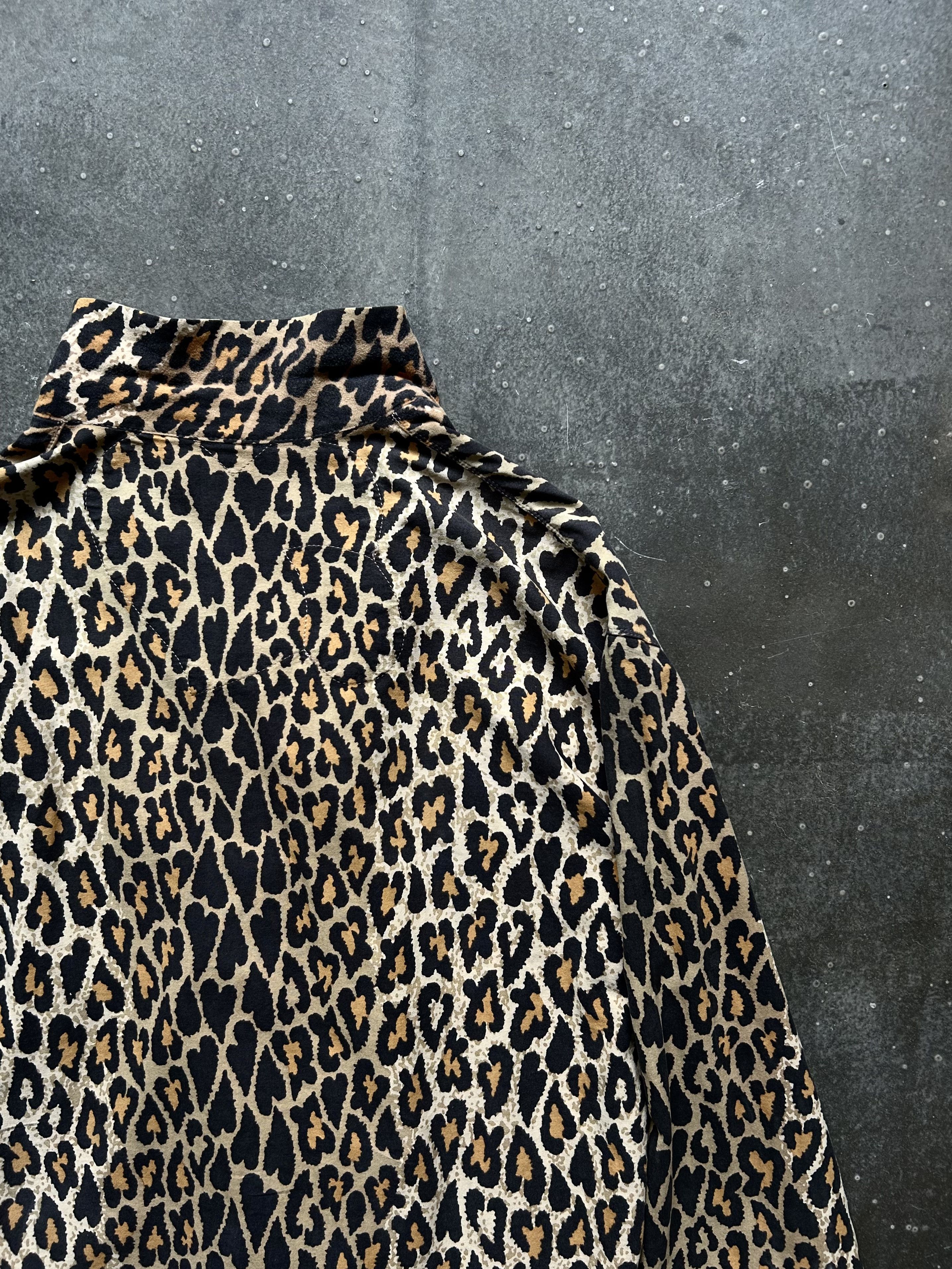 DEN IM by SIKI IM Number (N)ine 03AW Leopard Print Shirt Size US M / EU 48-50 / 2 - 4 Thumbnail