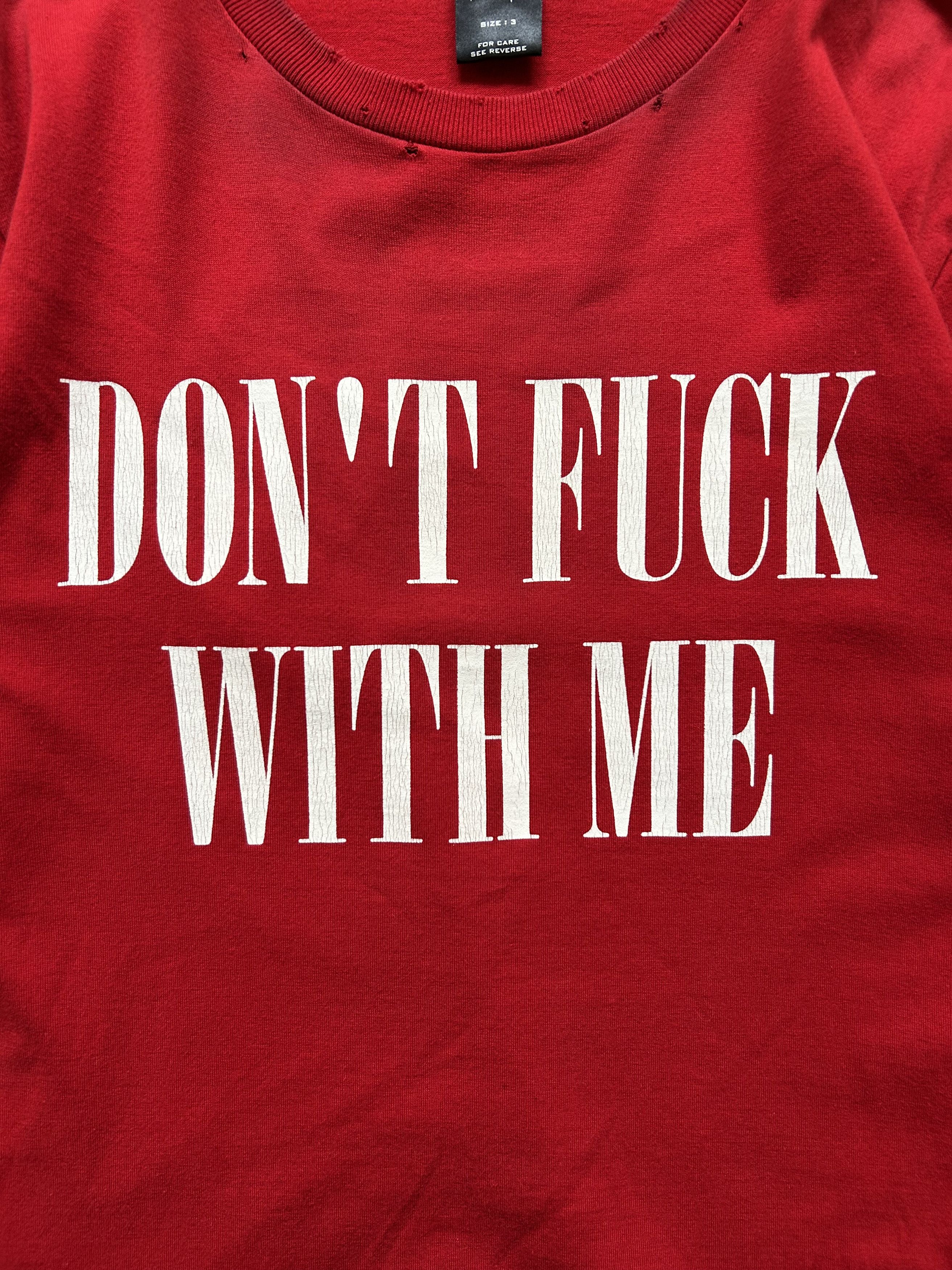 DEN IM by SIKI IM Number (N)ine 06ss Slogan Tee Size US L / EU 52-54 / 3 - 3 Thumbnail