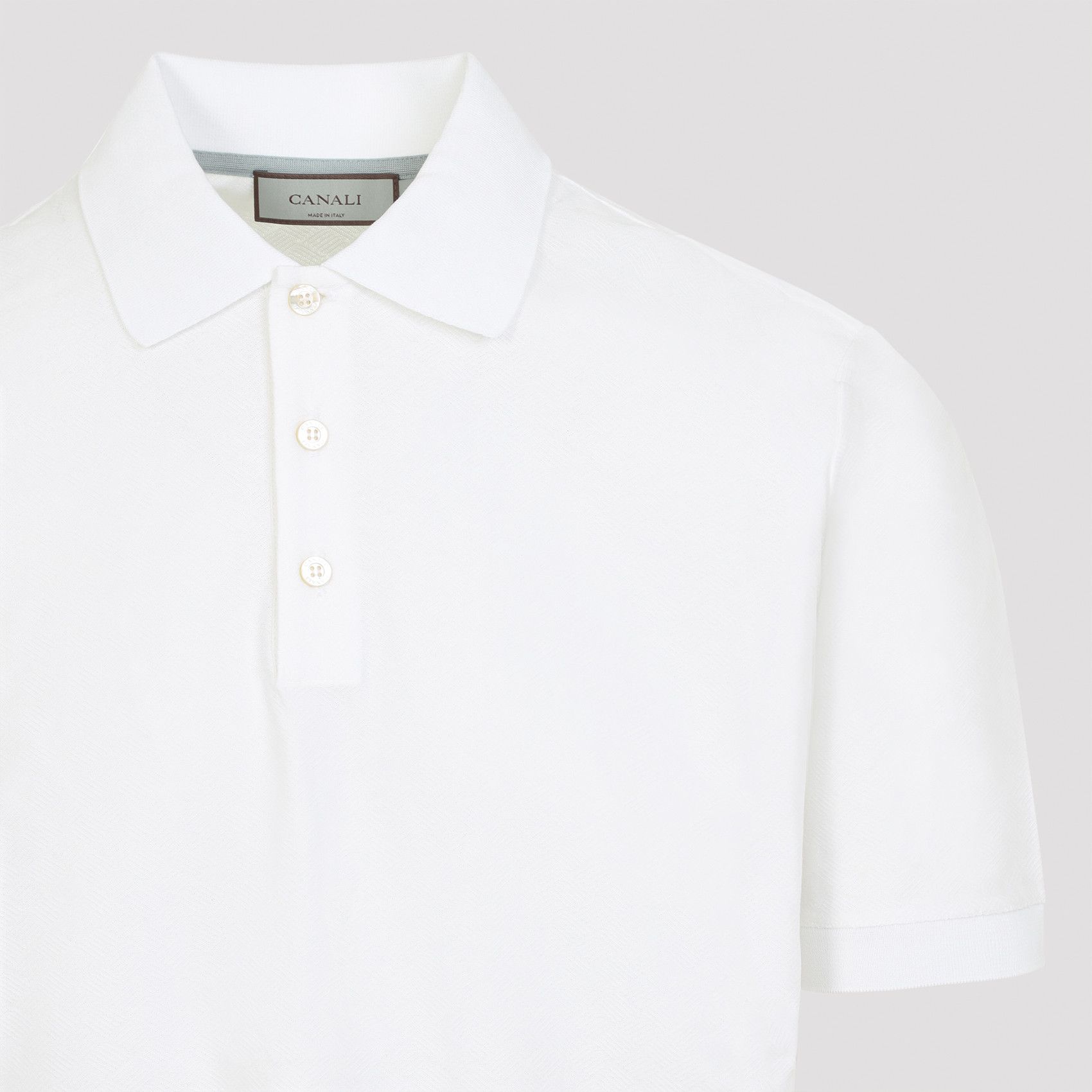 Canali Canali Polo Size US L / EU 52-54 / 3 - 3 Thumbnail