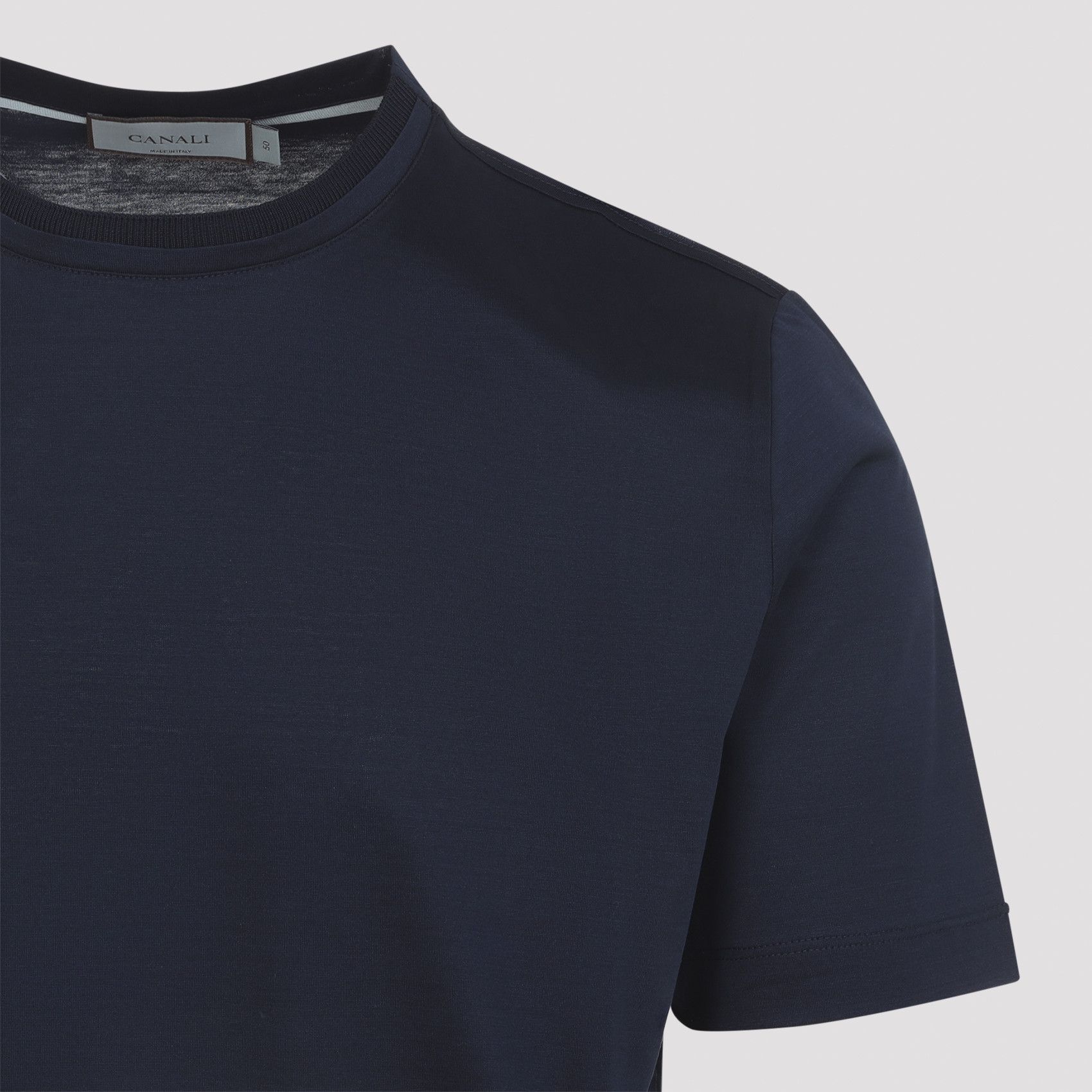 Canali Canali T-Shirt Size US L / EU 52-54 / 3 - 3 Thumbnail