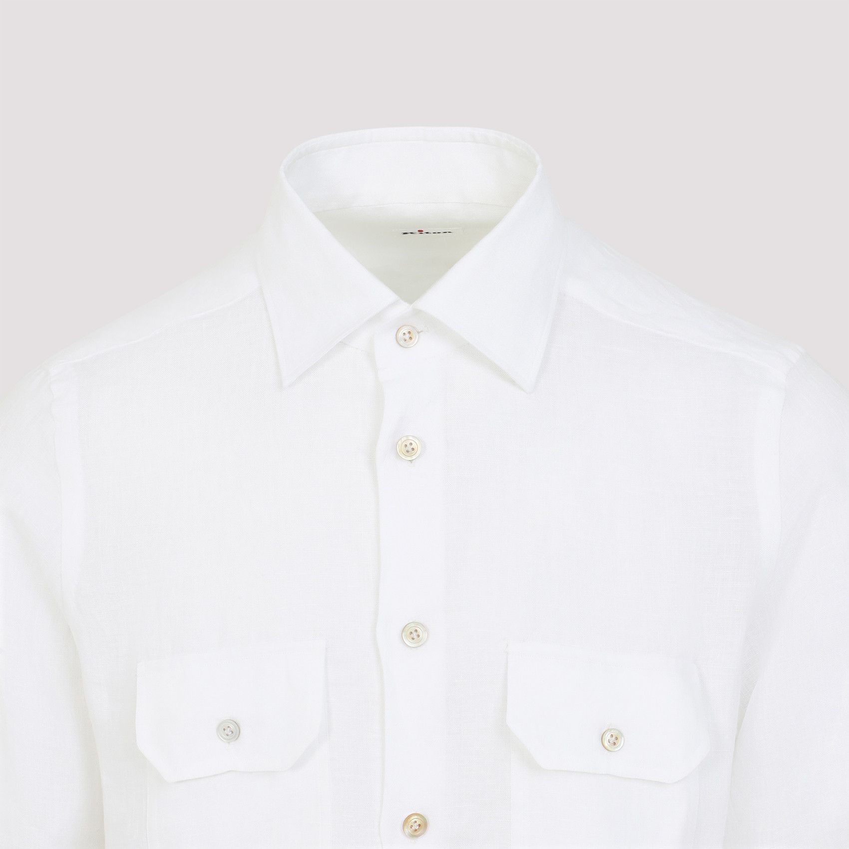 Kiton Kiton Linen Shirt Size US XXL / EU 58 / 5 - 3 Thumbnail