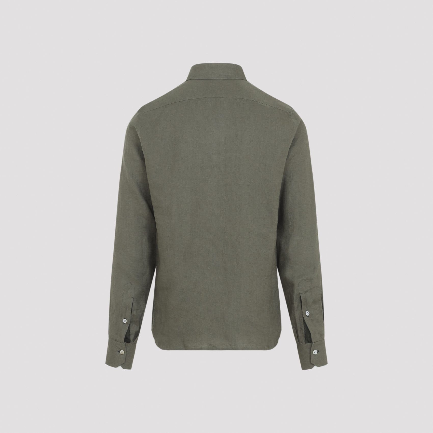 Kiton Kiton Linen Shirt Size US XXL / EU 58 / 5 - 2 Thumbnail
