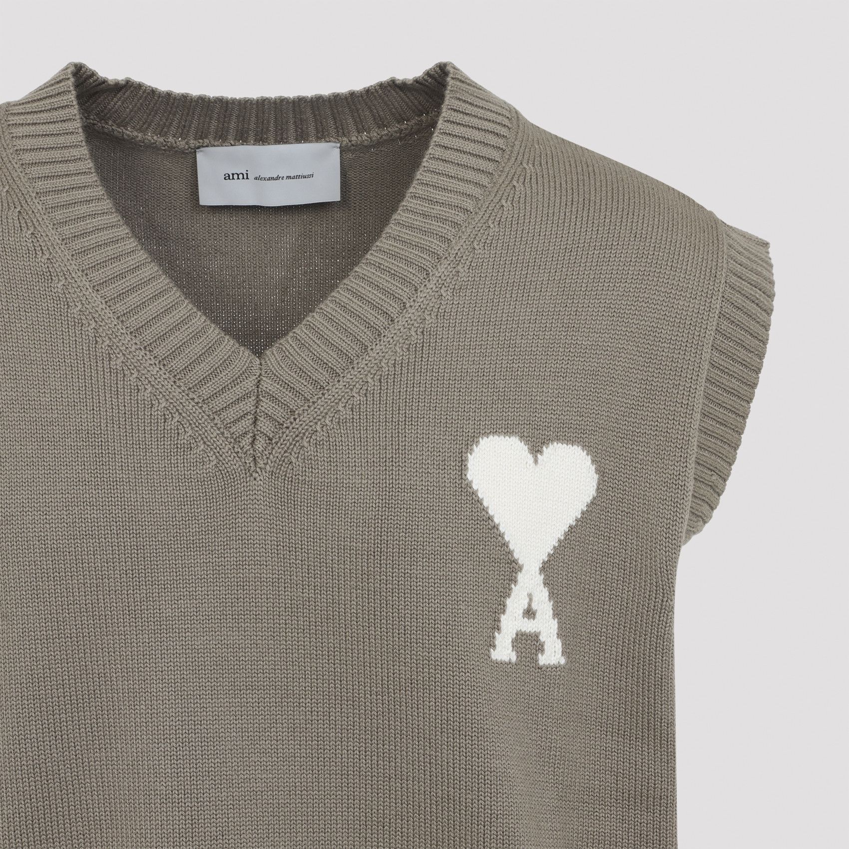AMI Ami Wool and Cotton Vest Size US S / EU 44-46 / 1 - 3 Thumbnail