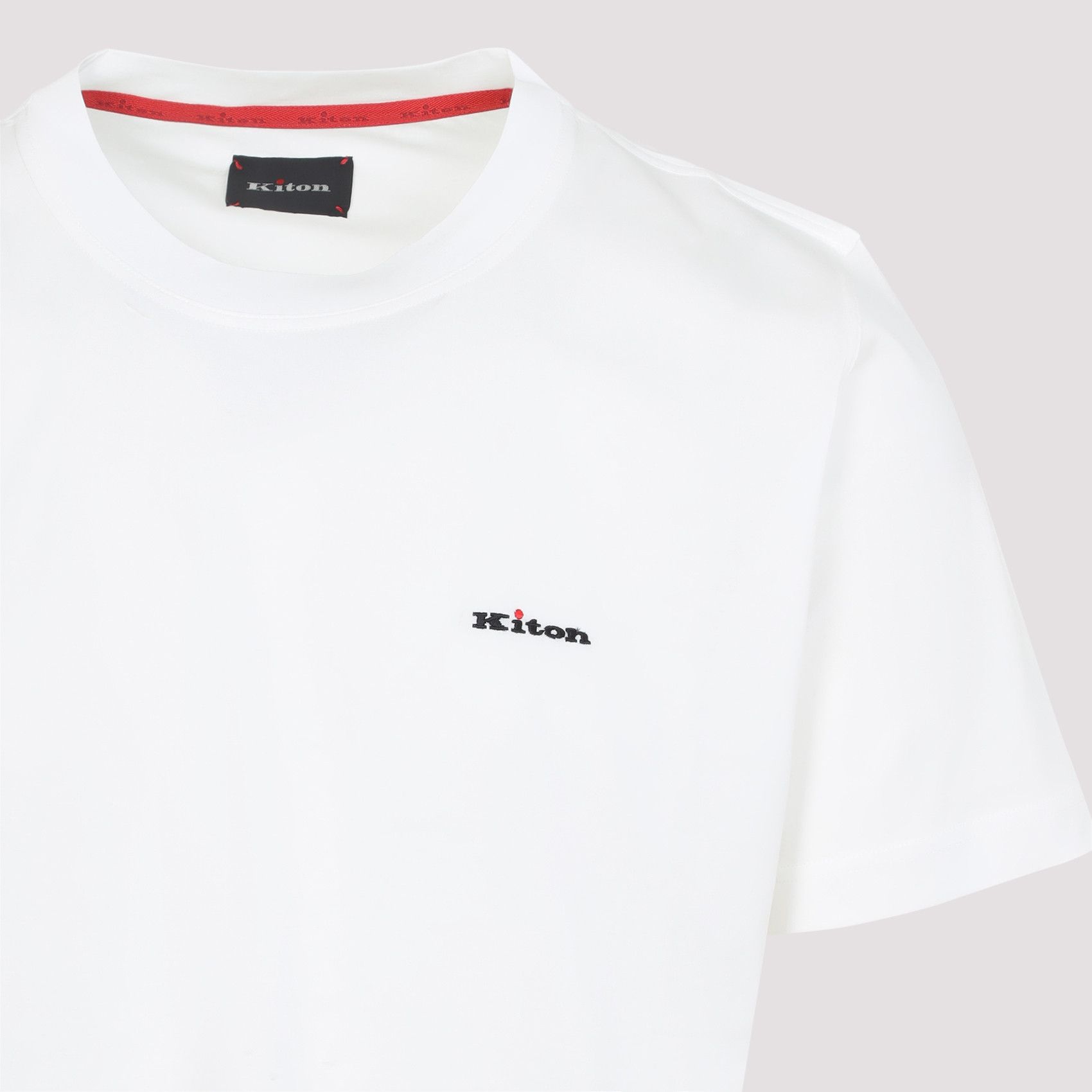Kiton Kiton Cotton T-shirt Size US M / EU 48-50 / 2 - 3 Thumbnail