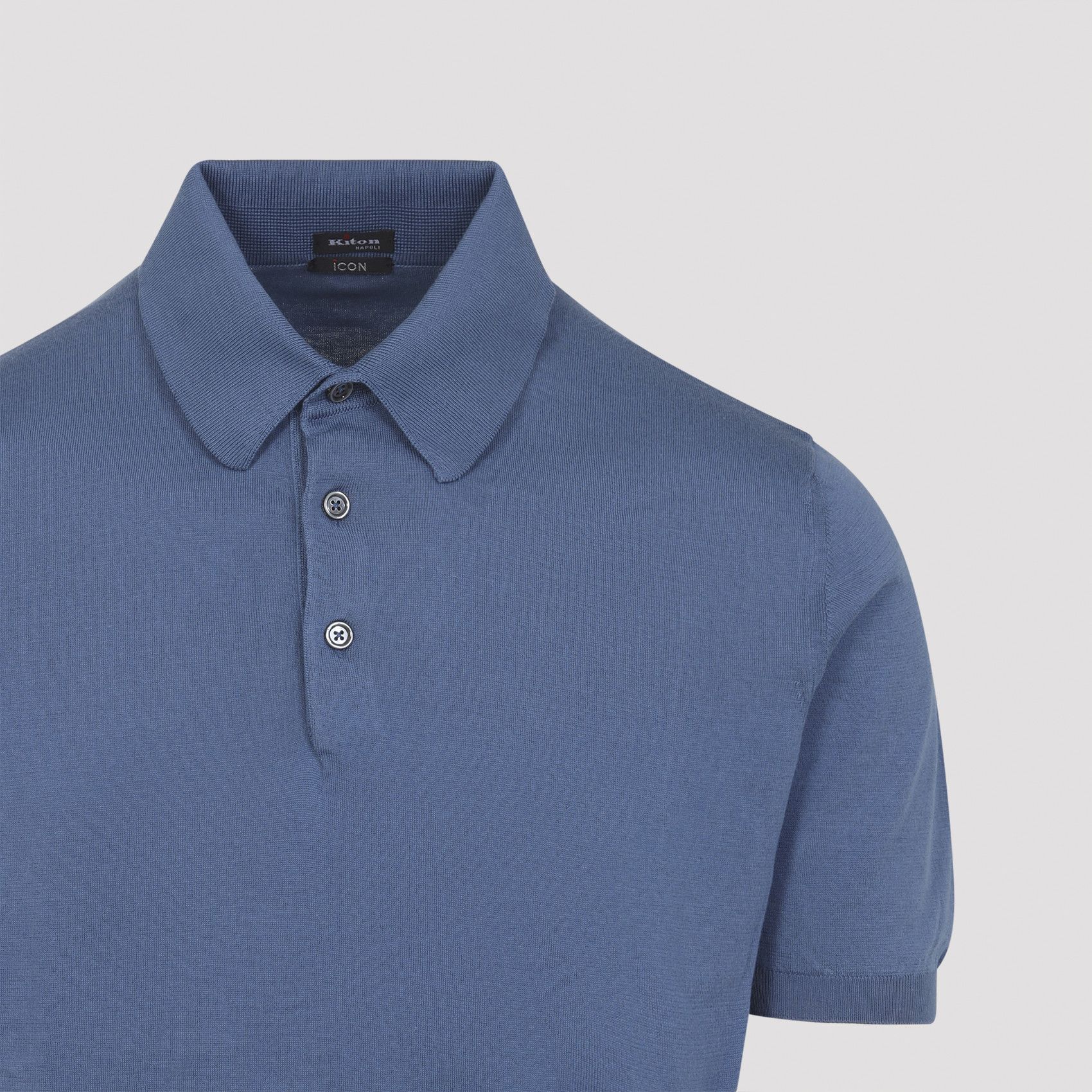 Kiton Kiton Cotton Polo Size US XL / EU 56 / 4 - 3 Thumbnail