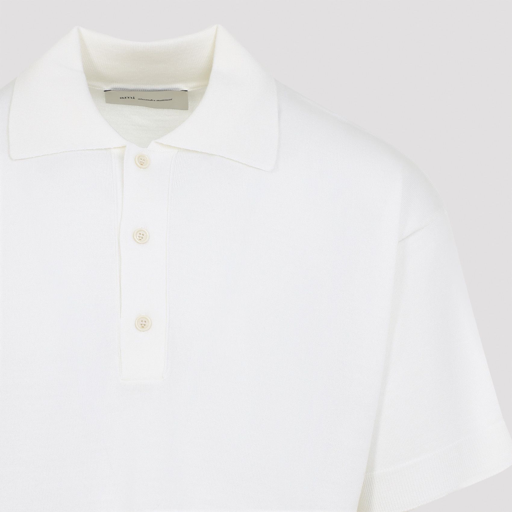 AMI Ami Polo With Tonal Ami De Coeur Size US M / EU 48-50 / 2 - 3 Thumbnail