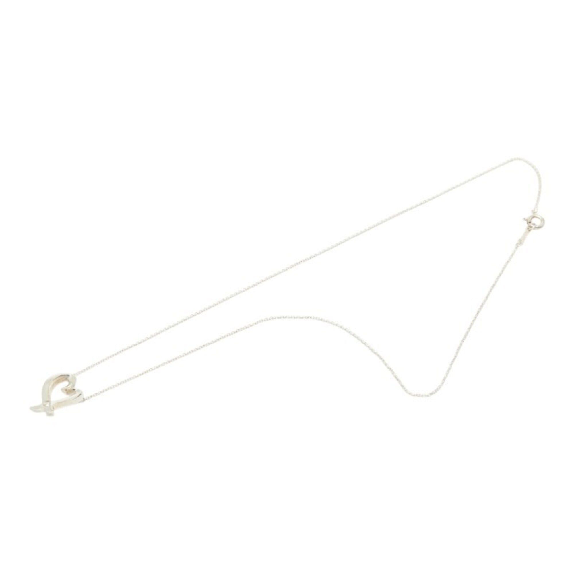 Tiffany & Co. Tiffany & Co. Loving Heart 1P Diamond Necklace, SV925 Silver, Women's. Size ONE SIZE - 4 Thumbnail