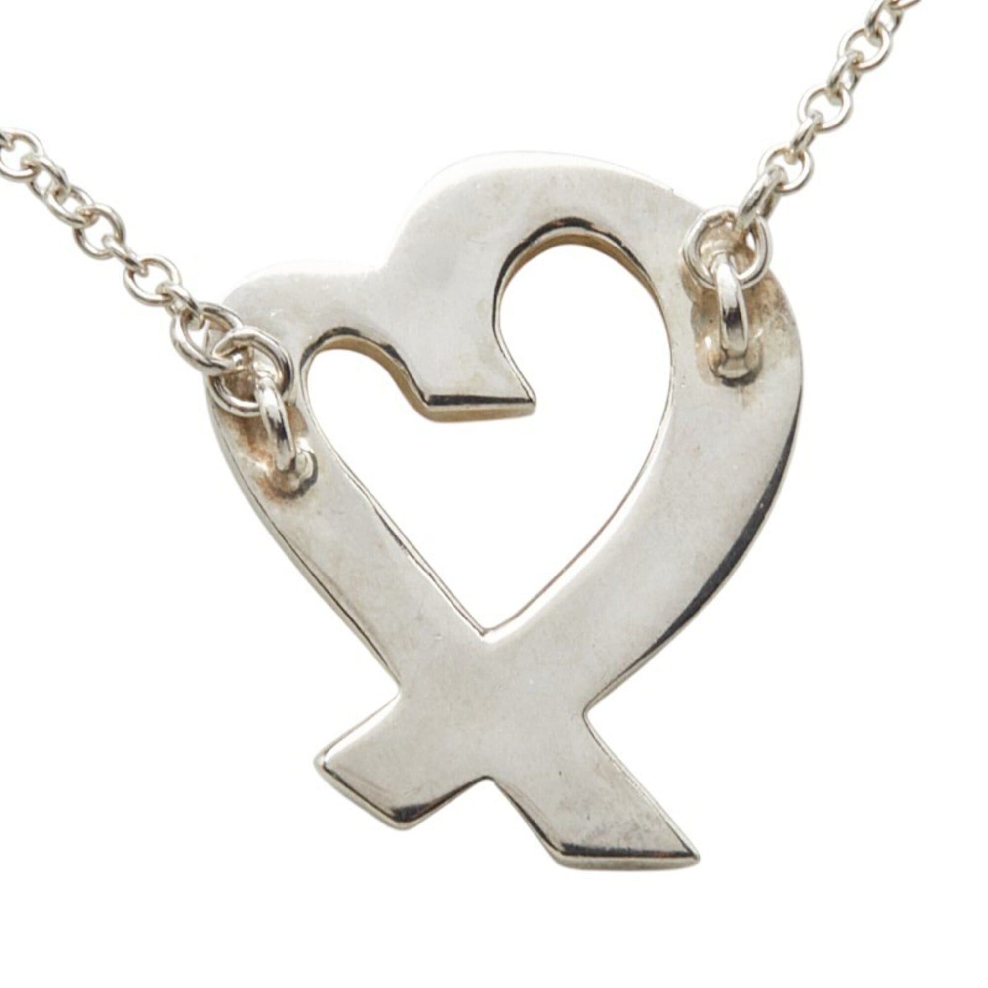 Tiffany & Co. Tiffany & Co. Loving Heart 1P Diamond Necklace, SV925 Silver, Women's. Size ONE SIZE - 3 Thumbnail