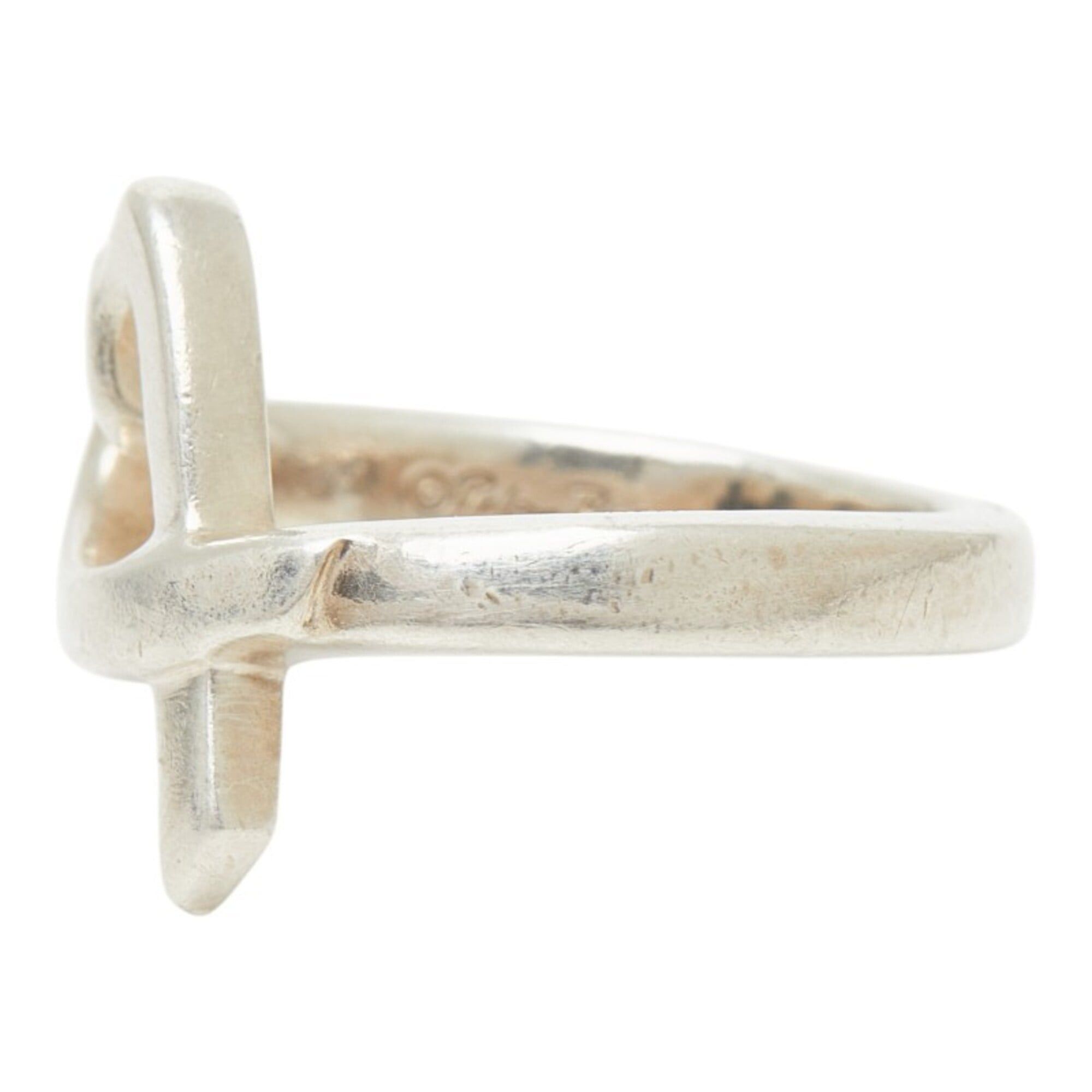 Tiffany & Co. Tiffany & Co. Loving Heart Ring, Sterling Silver (SV925), Women's Ring. Size ONE SIZE - 3 Thumbnail