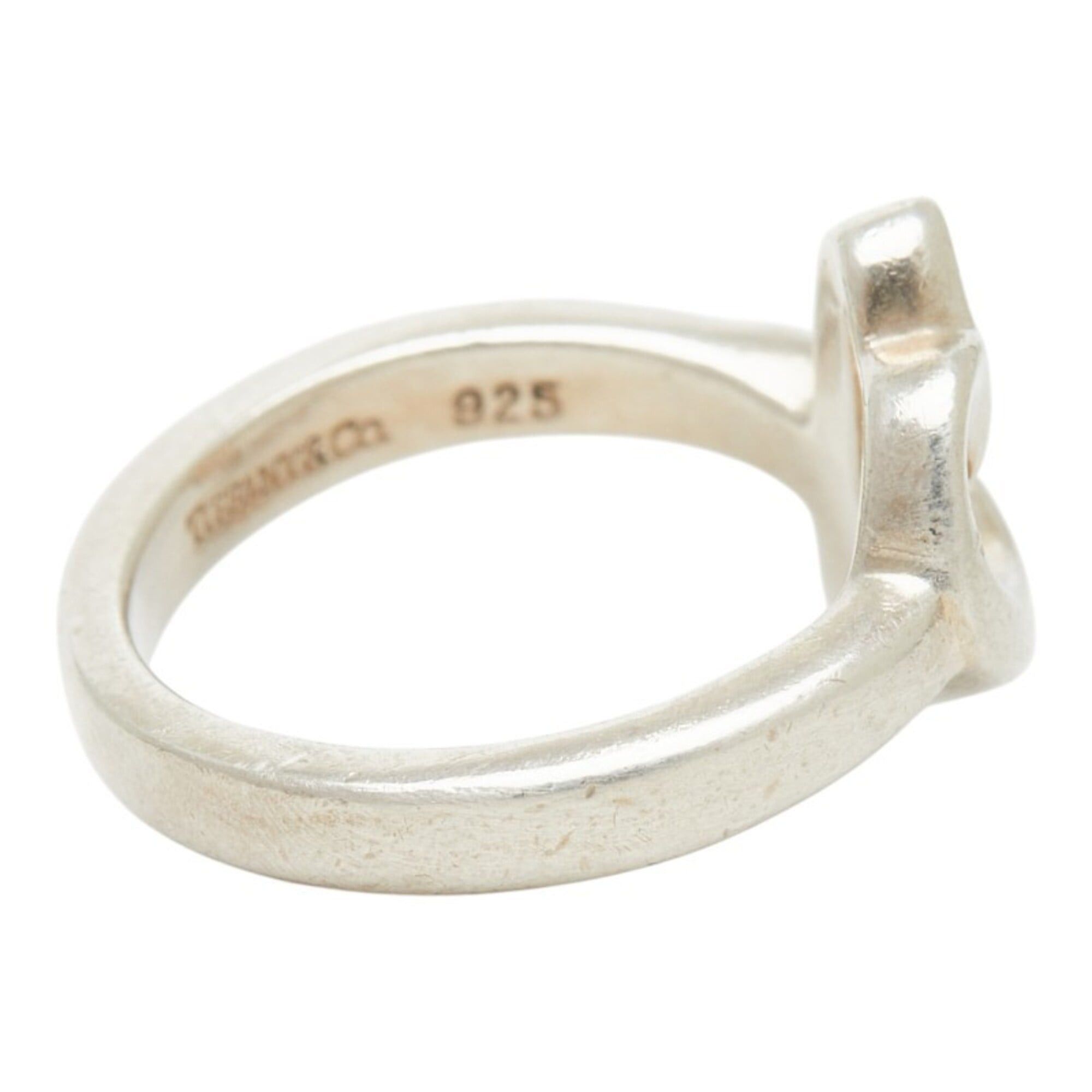 Tiffany & Co. Tiffany & Co. Loving Heart Ring, Sterling Silver (SV925), Women's Ring. Size ONE SIZE - 4 Thumbnail