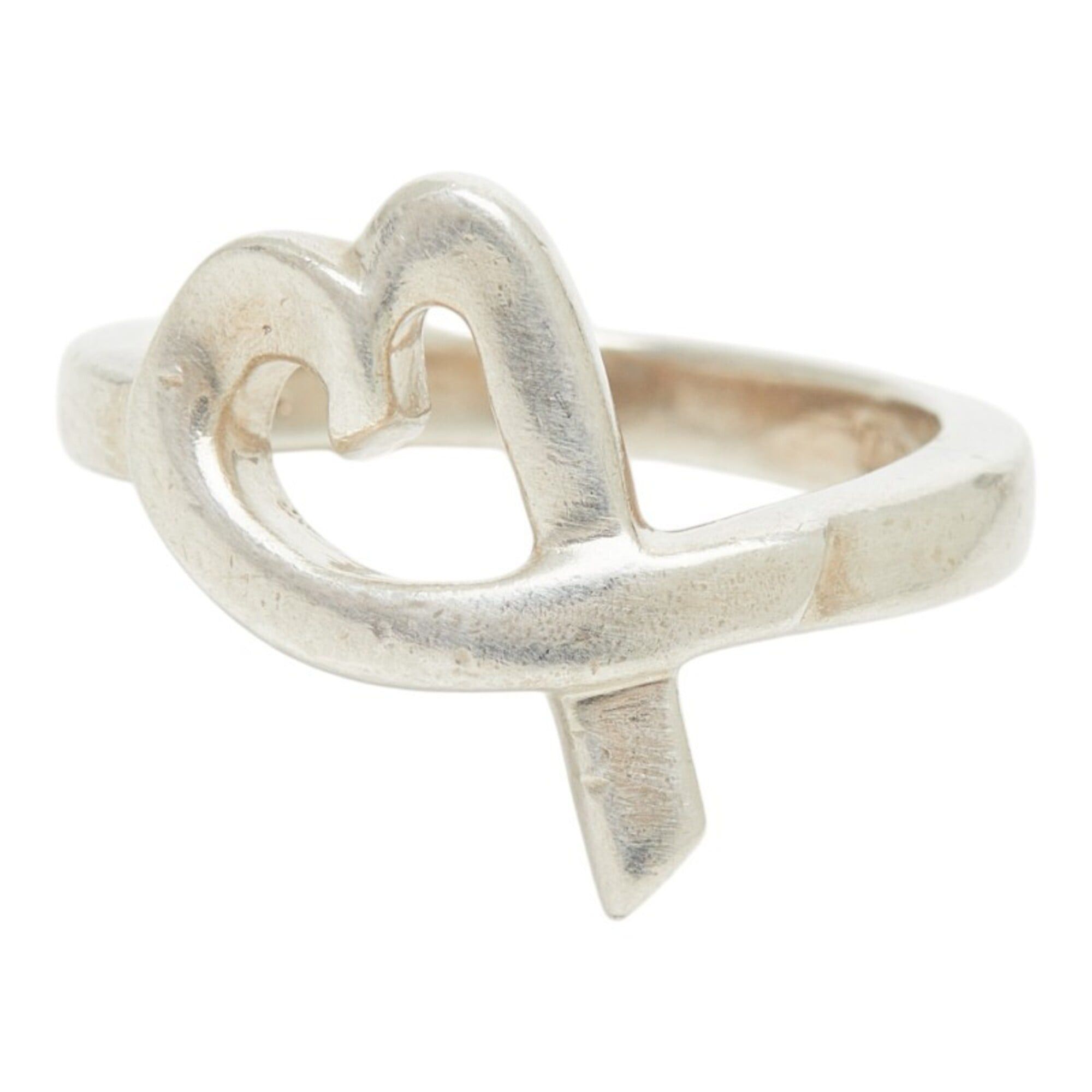 Tiffany & Co. Tiffany & Co. Loving Heart Ring, Sterling Silver (SV925), Women's Ring. Size ONE SIZE - 2 Thumbnail