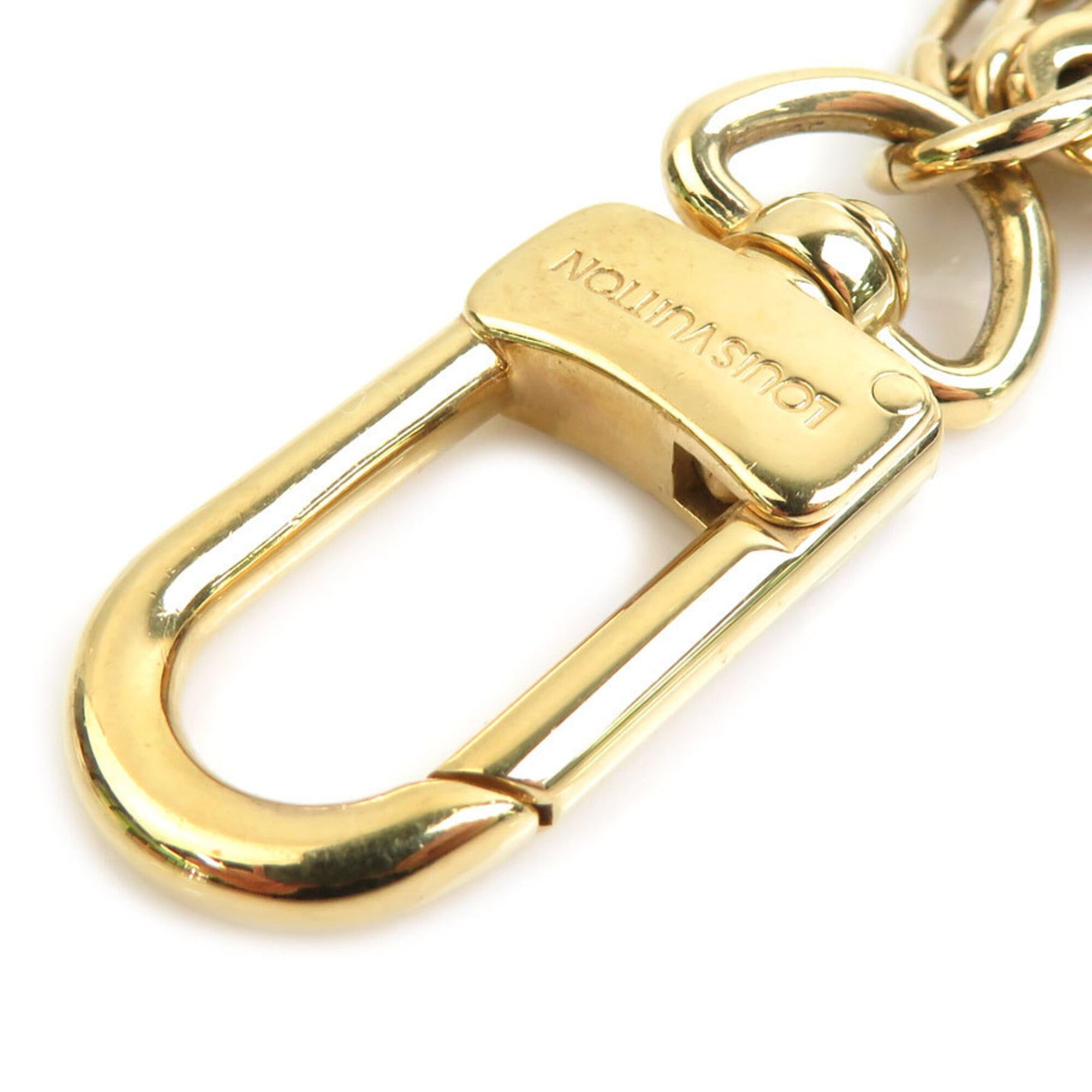 Hermes Hermes Charm Keyring Portefeuille LV Facet Metal Enamel Gold Bordeaux Women's M60073 Free Shipping e61678a Size ONE SIZE - 7 Thumbnail