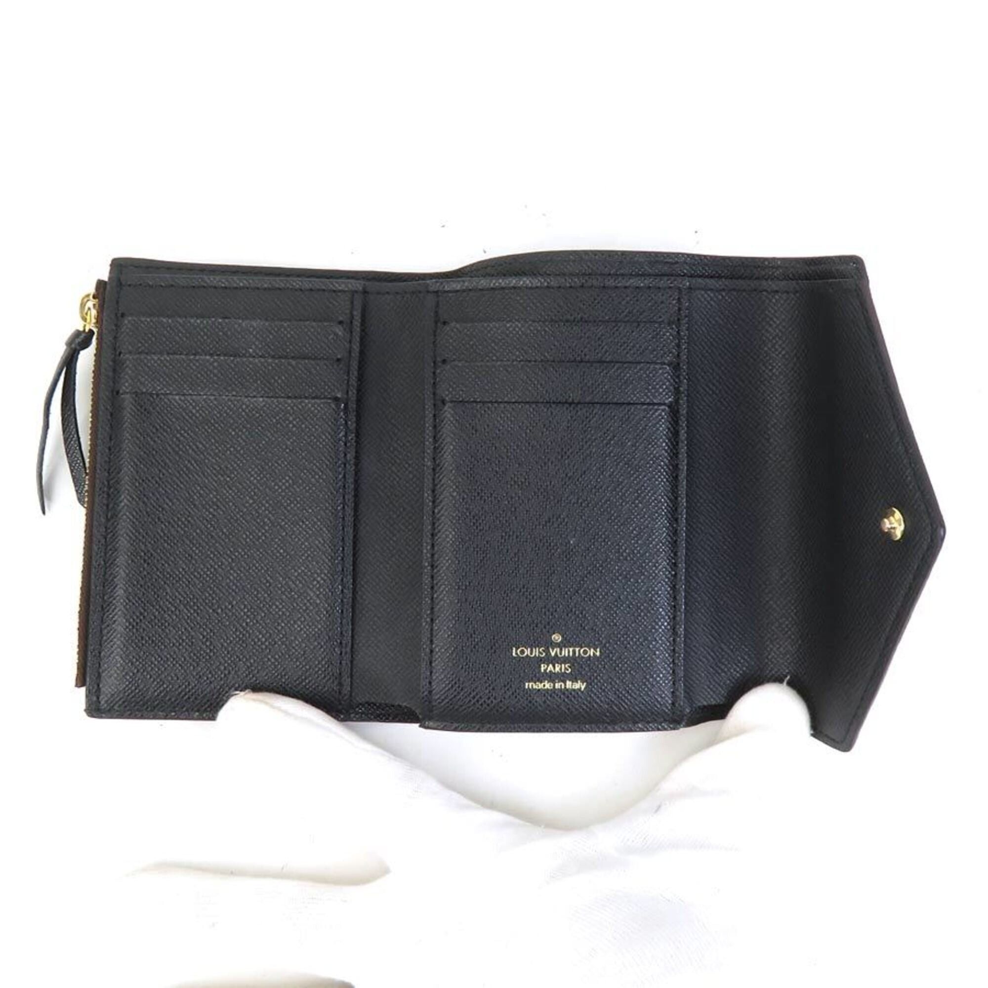 Louis Vuitton Louis Vuitton Tri-fold Wallet Monogram Reverse Portefeuille Victorine Brown Men's Women's M81557 Free Shipping h32098i Size ONE SIZE - 5 Thumbnail
