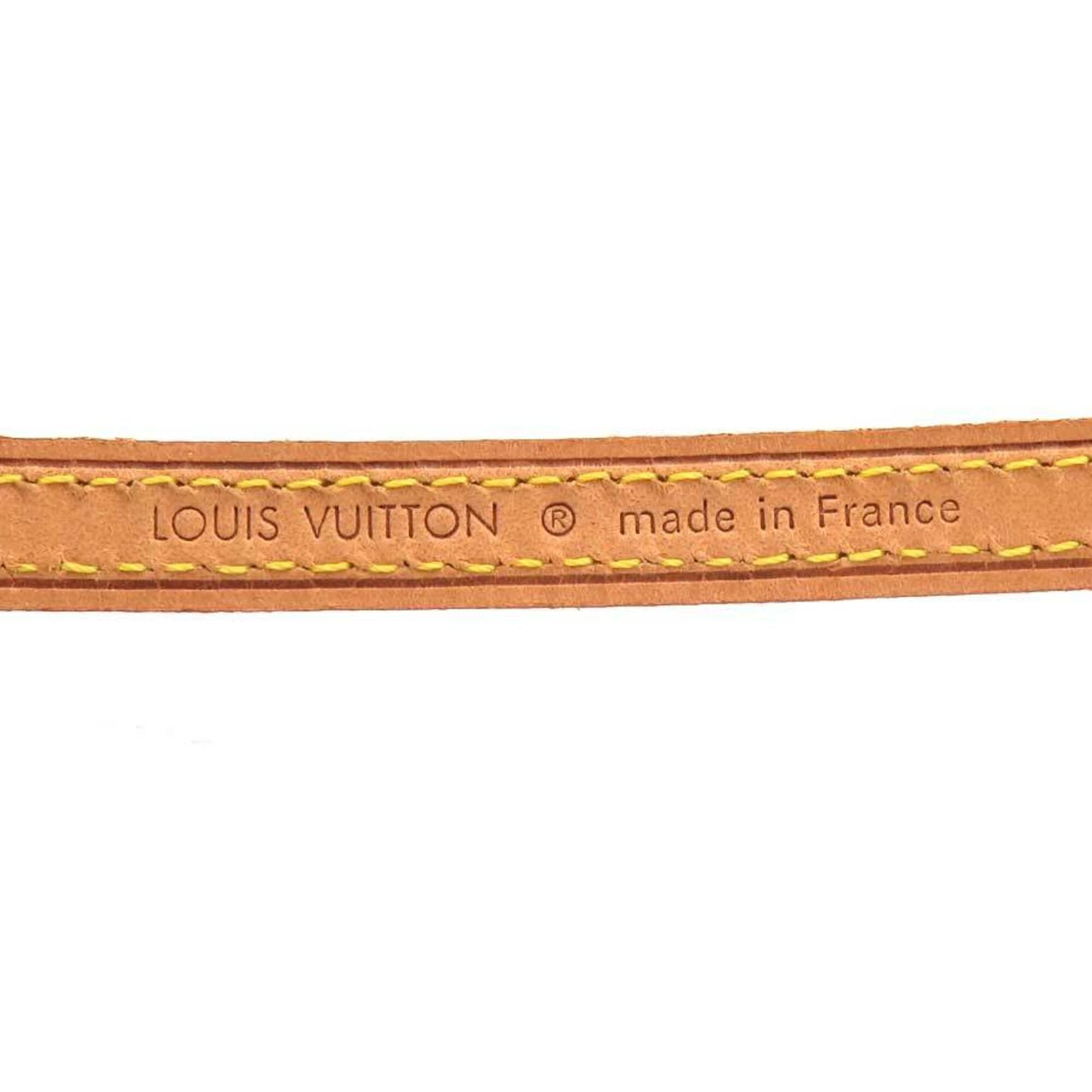 Louis Vuitton Louis Vuitton Flower Lexington Bracelet, Leather, Patent Beige, Multicolor, Silver, Men's, Free Shipping, e61698 Size ONE SIZE - 11 Thumbnail