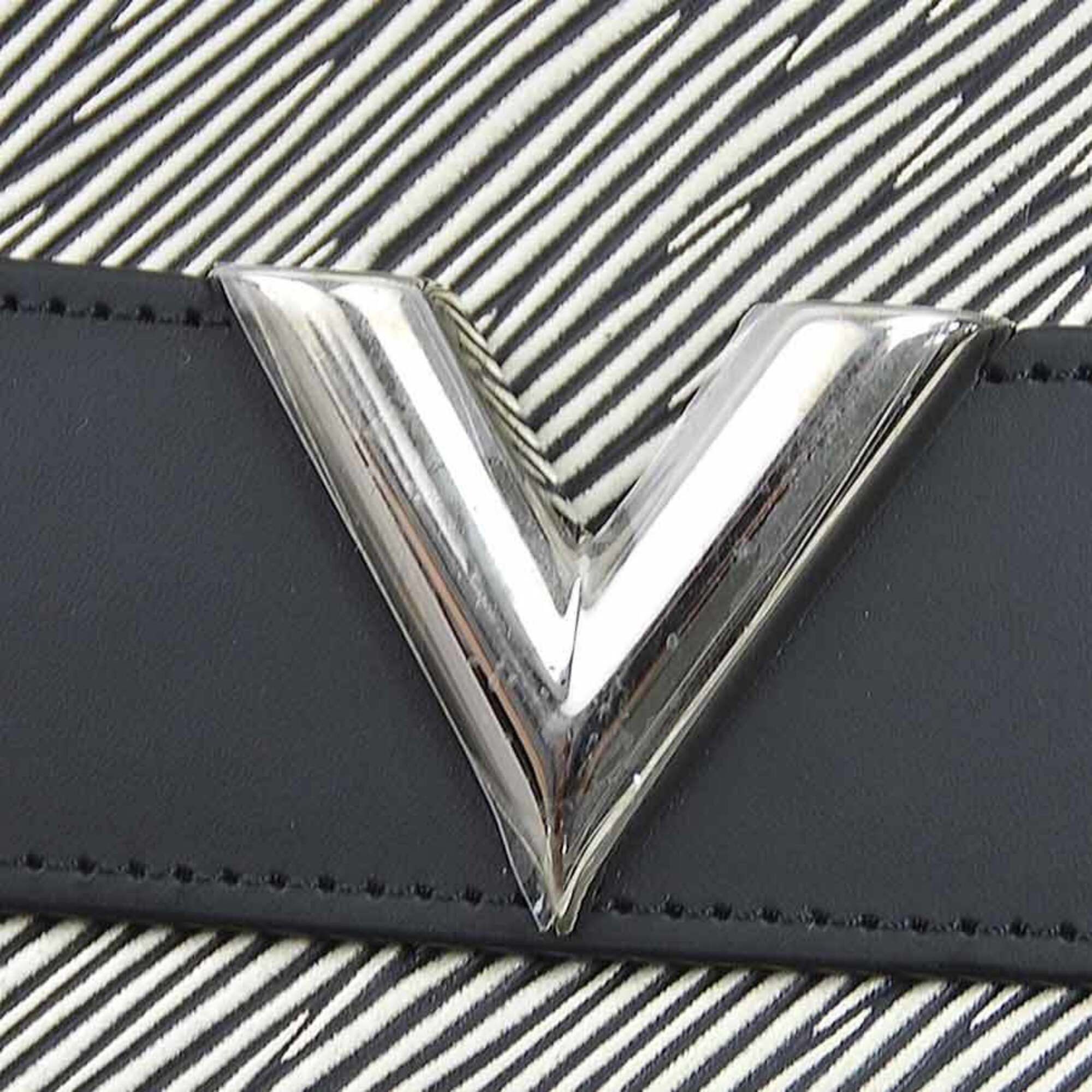 Louis Vuitton Louis Vuitton Clutch Bag Epi Platine Pochette Platte Leather Silver Black Men's M62092 Free Shipping e61663 Size ONE SIZE - 10 Thumbnail