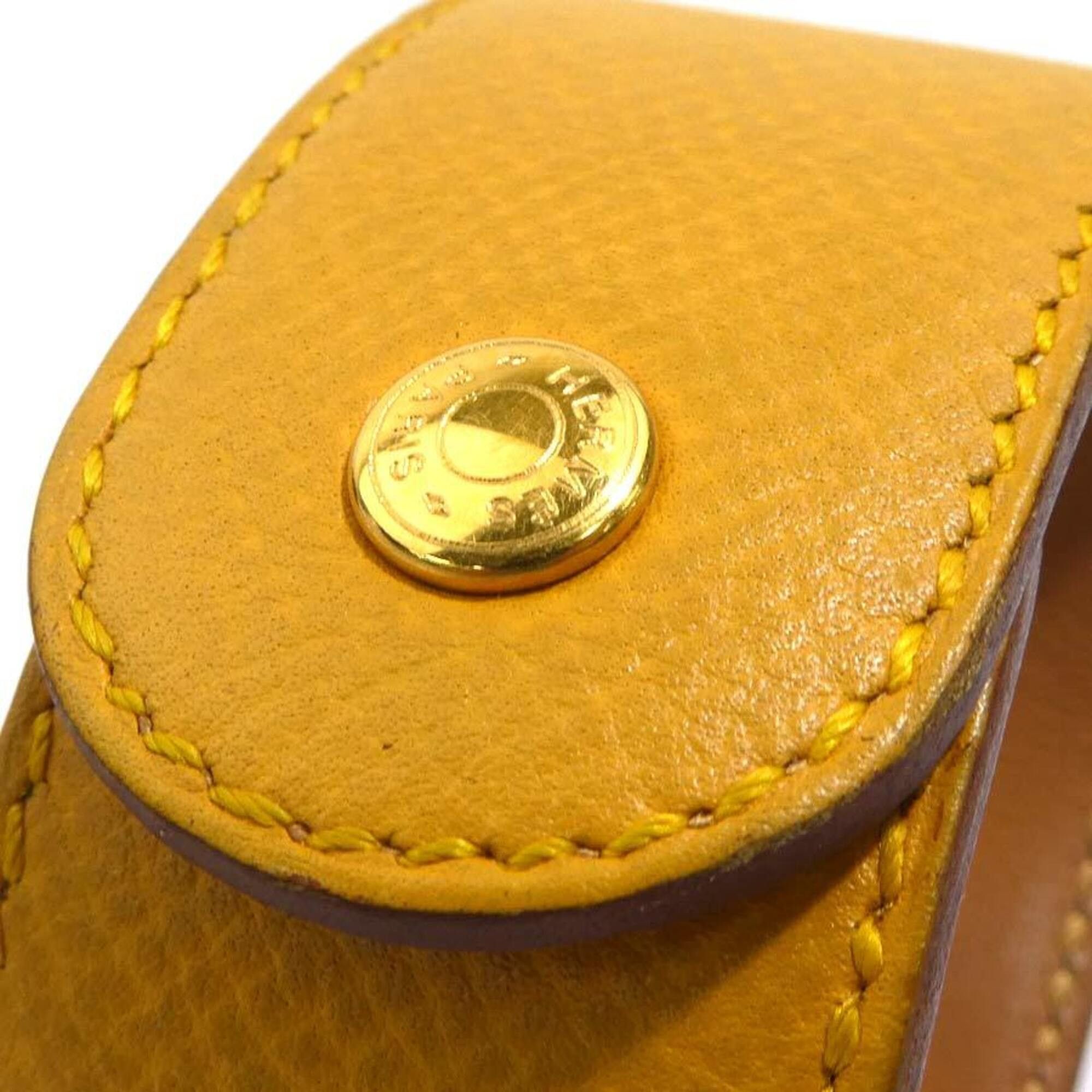 Hermes Hermes Bracelet Medor Leather Metal Yellow Gold Women's Free Shipping e61692a Size ONE SIZE - 6 Thumbnail