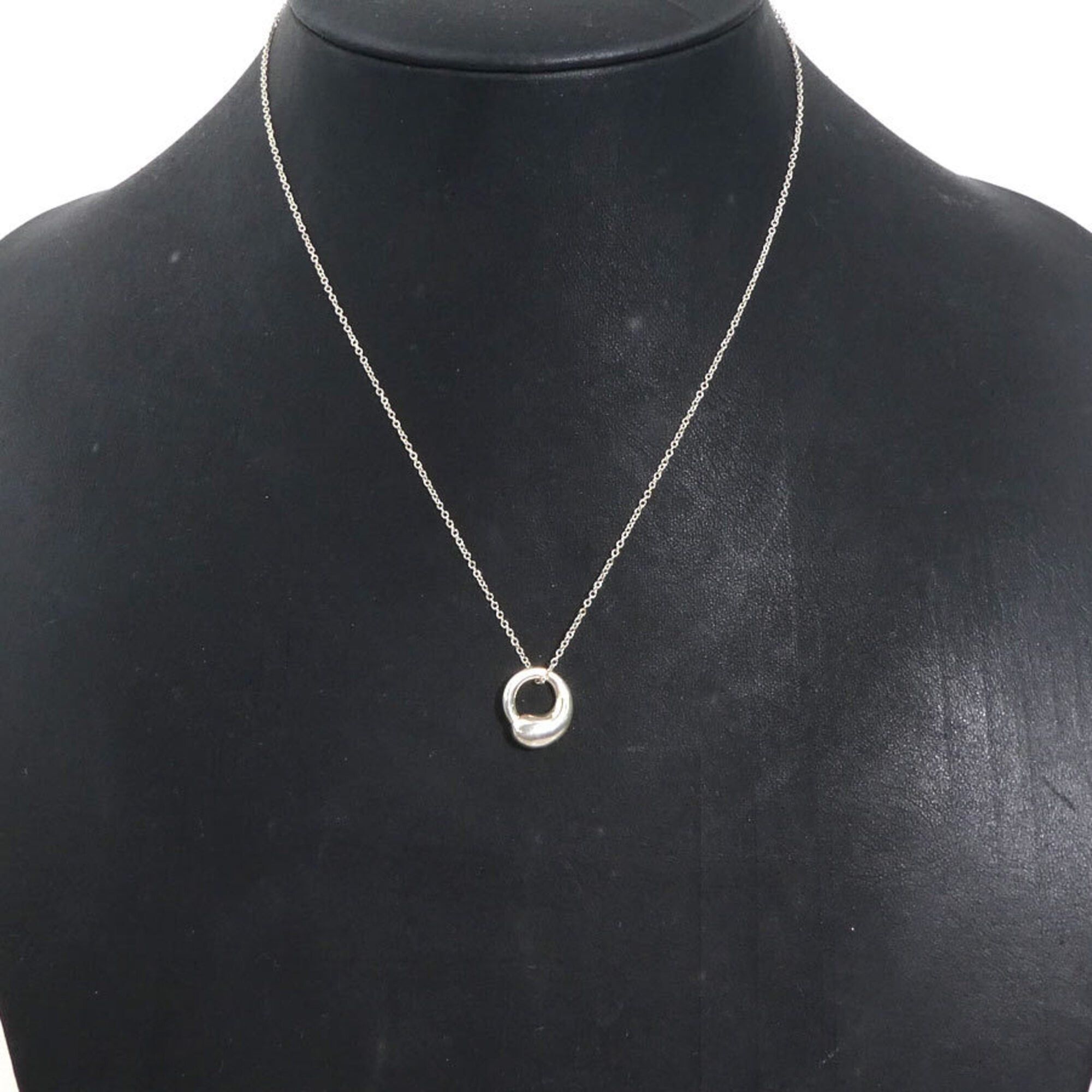 Tiffany & Co. Tiffany & Co. Necklace and Earrings Set, Eternal Circle Design, Sterling Silver 925, Women's, Free Shipping, e61690k Size ONE SIZE - 9 Thumbnail