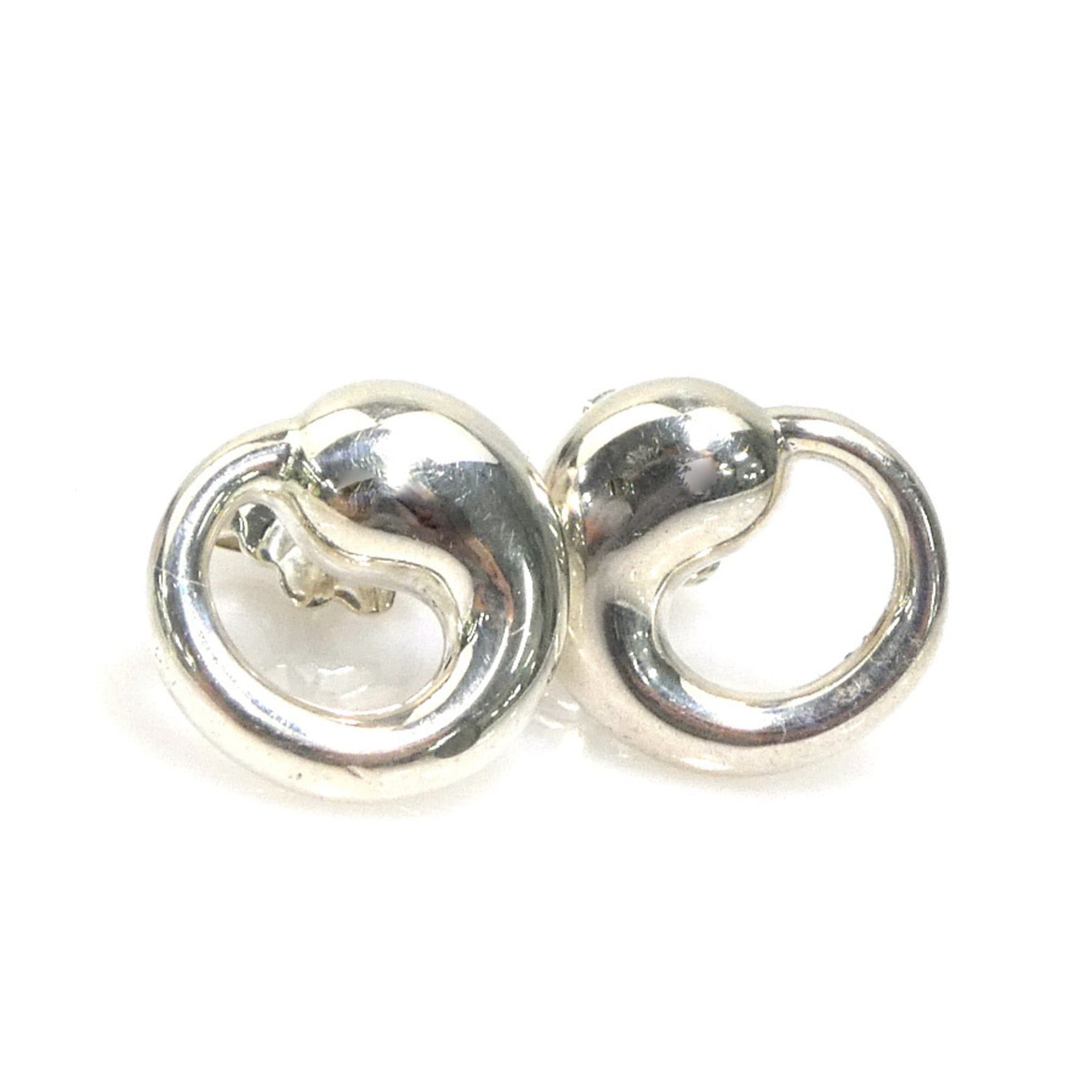 Tiffany & Co. Tiffany & Co. Necklace and Earrings Set, Eternal Circle Design, Sterling Silver 925, Women's, Free Shipping, e61690k Size ONE SIZE - 10 Thumbnail