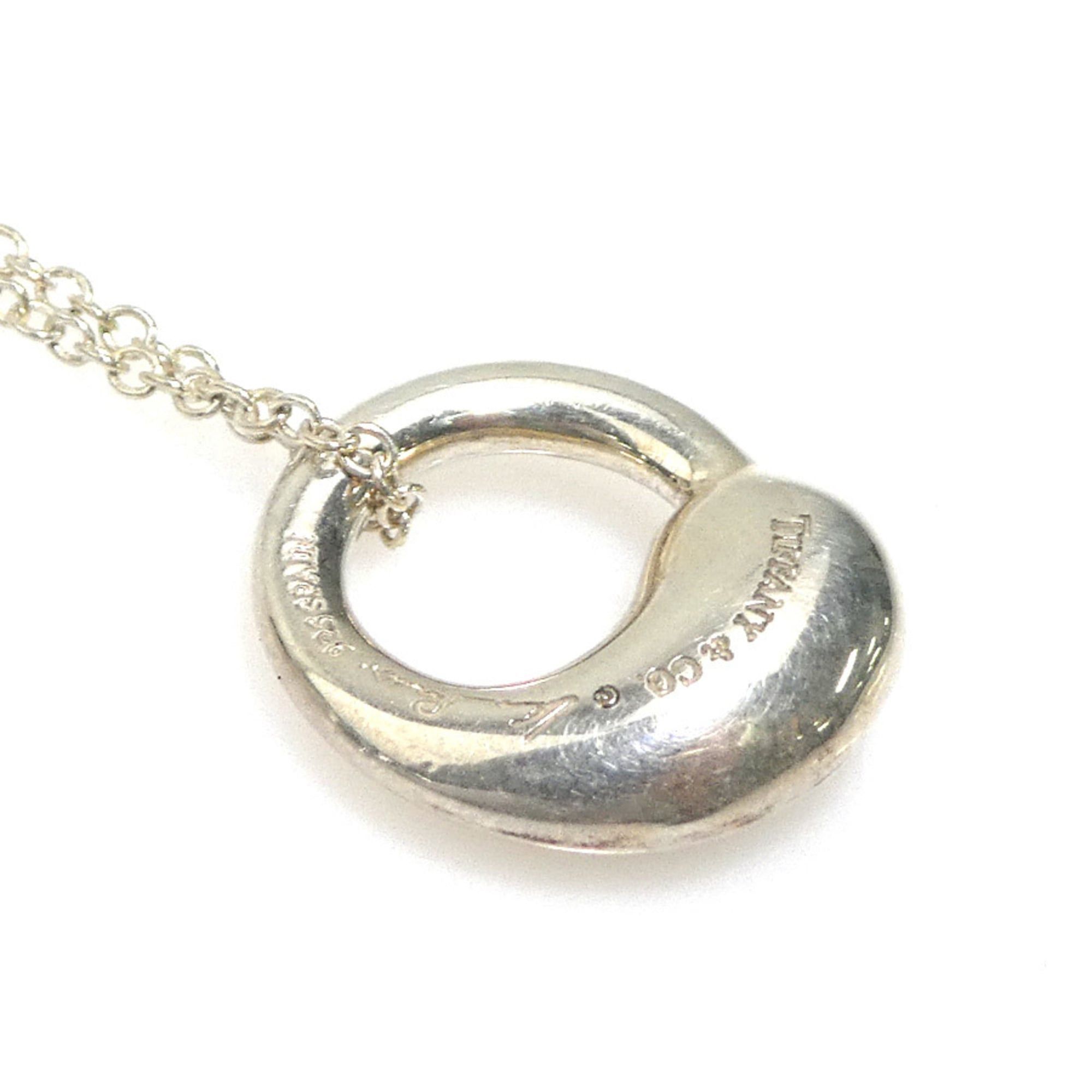 Tiffany & Co. Tiffany & Co. Necklace and Earrings Set, Eternal Circle Design, Sterling Silver 925, Women's, Free Shipping, e61690k Size ONE SIZE - 4 Thumbnail