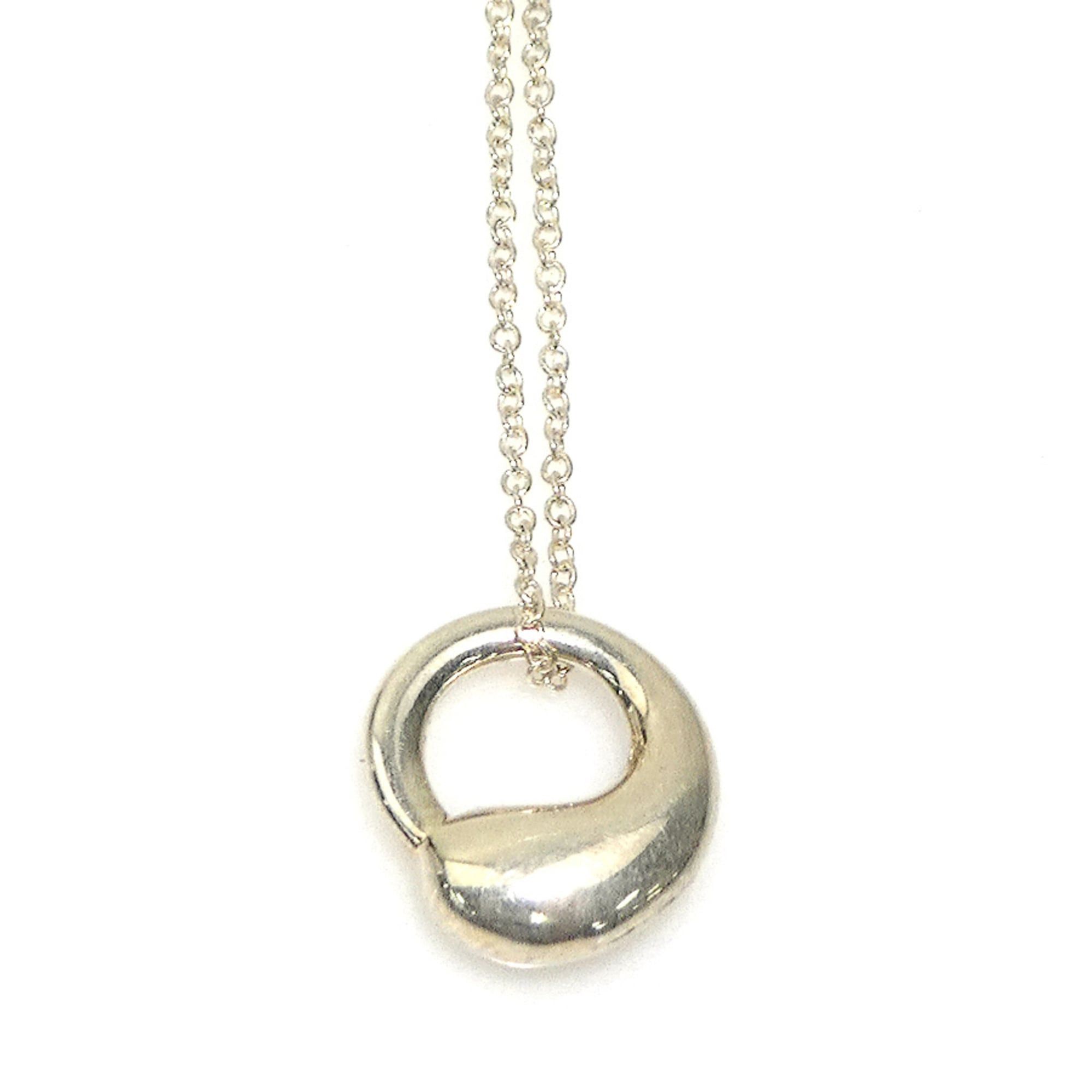 Tiffany & Co. Tiffany & Co. Necklace and Earrings Set, Eternal Circle Design, Sterling Silver 925, Women's, Free Shipping, e61690k Size ONE SIZE - 2 Thumbnail