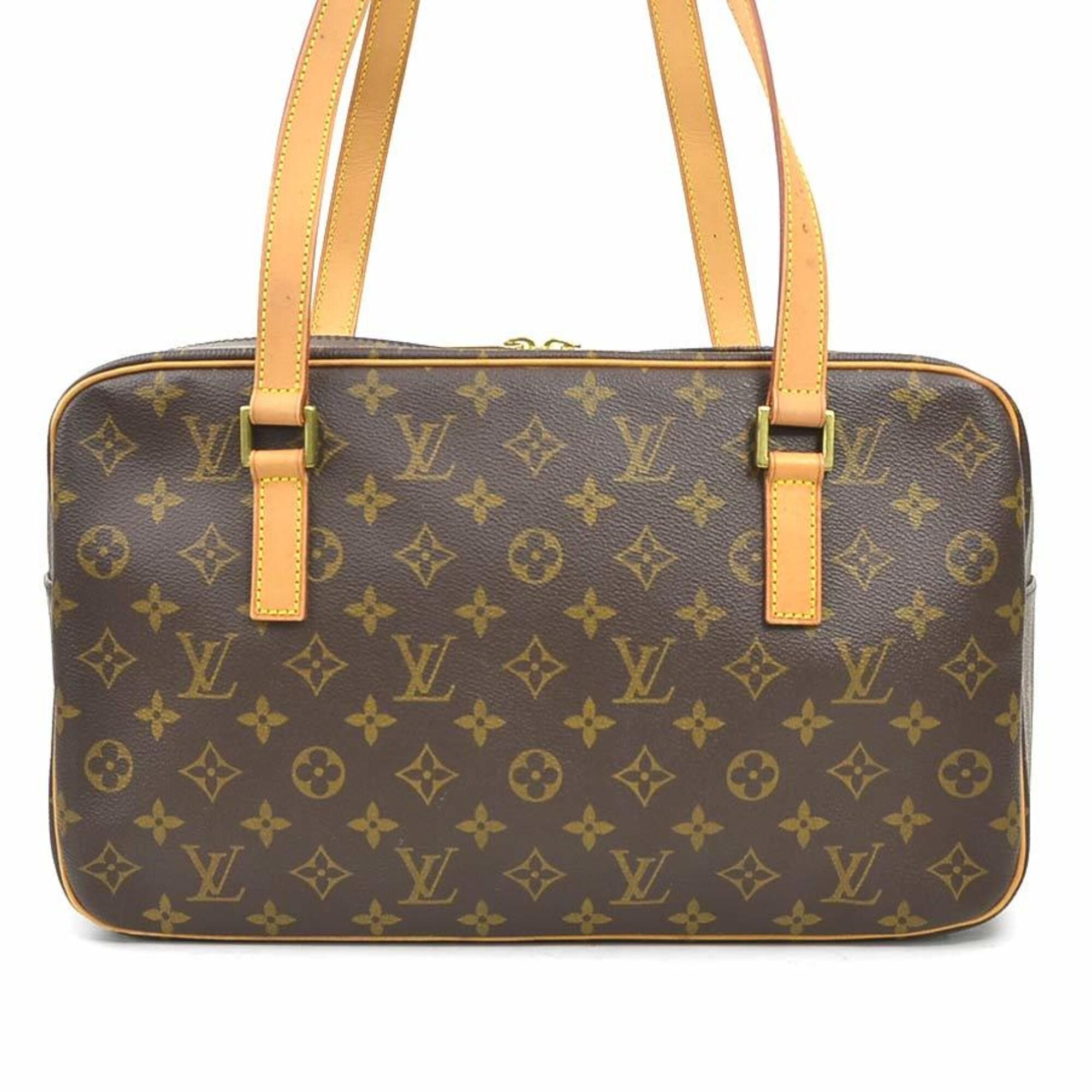 Louis Vuitton Louis Vuitton Shoulder Bag Monogram Cite GM Canvas Brown Gold Women's M51181 Free Shipping e61662a Size ONE SIZE - 3 Thumbnail